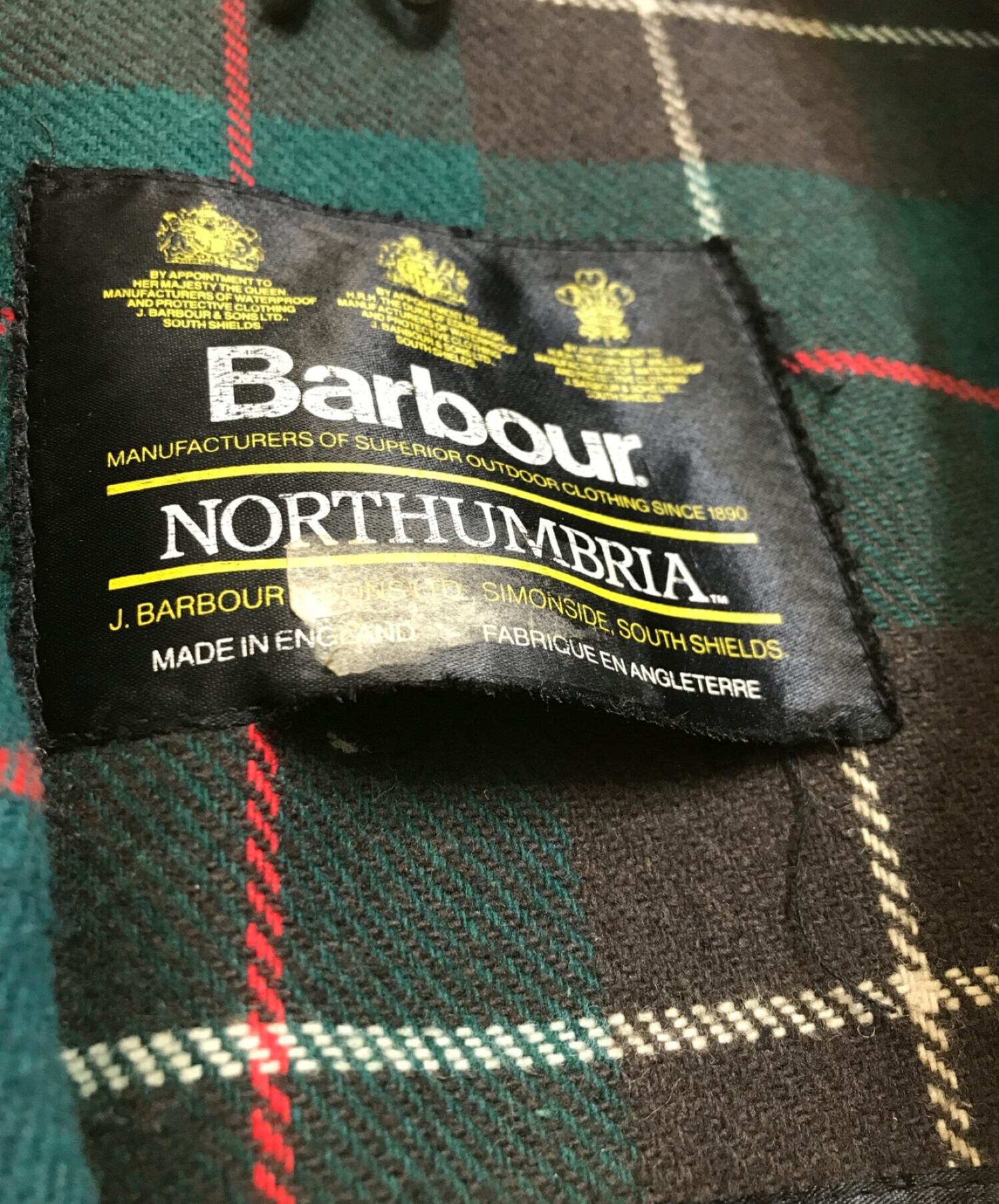 中古・古着通販】Barbour (バブアー) オイルドコート グリーン サイズ