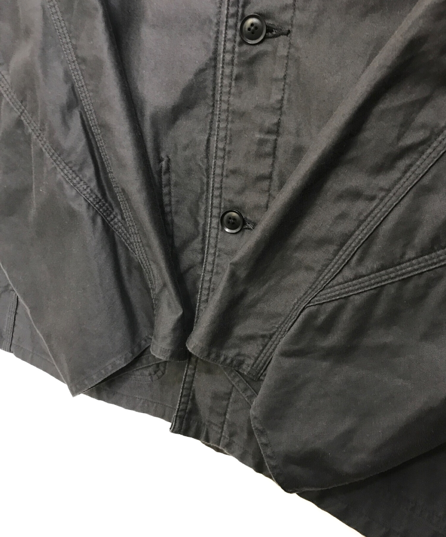 blurhms ROOTSTOCK (ブラームスルーツストック) Light Moleskin Work Jacket ブラック サイズ:2