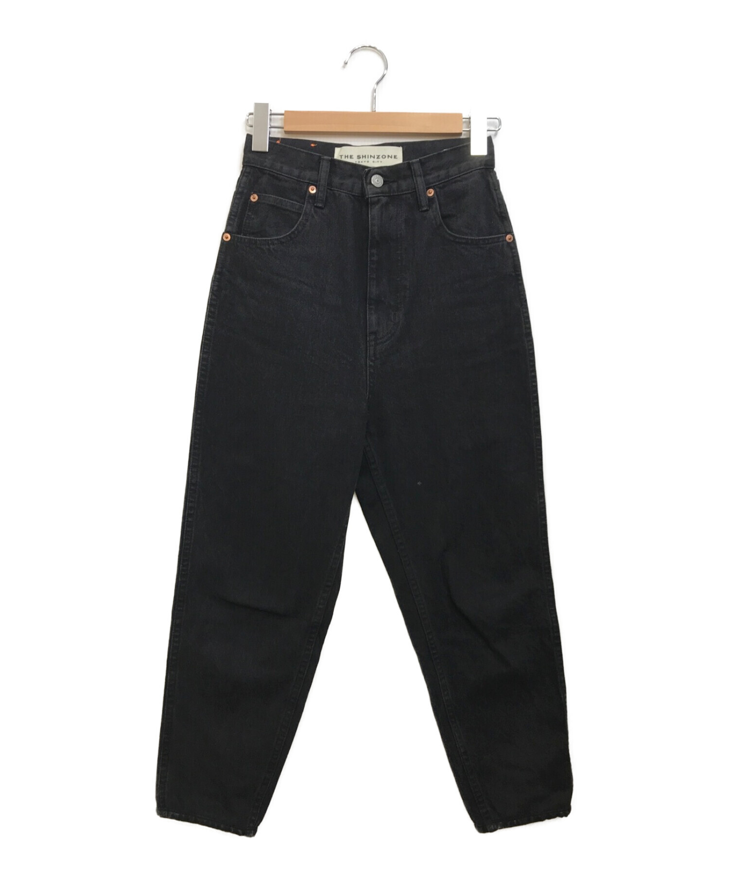 中古・古着通販】THE SHINZONE (ザ シンゾーン) CARROT DENIM ブラック