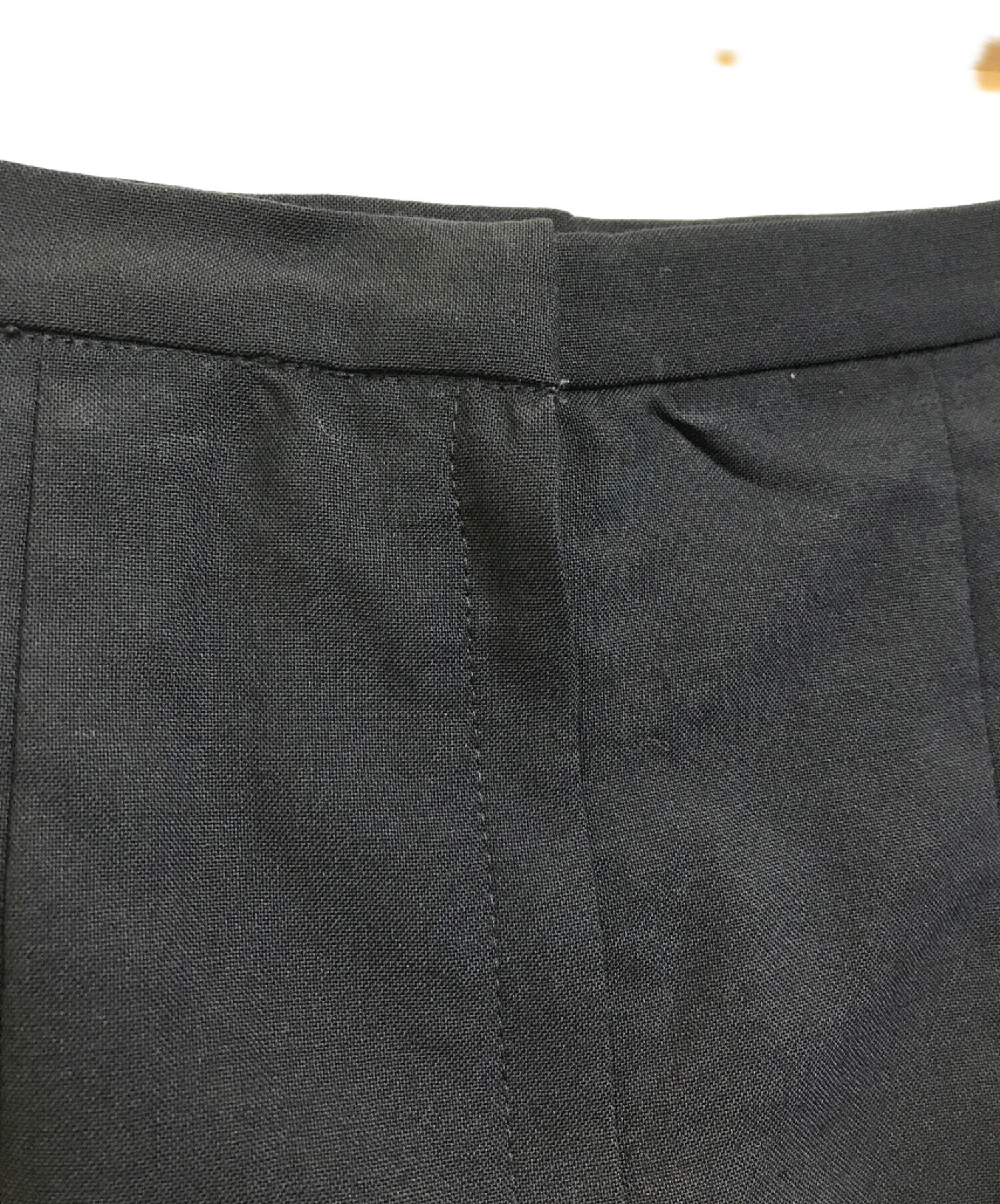 TOGA ARCHIVES (トーガアーカイブス) H&M (エイチ&エム) カットアウトディテールウールスカート ネイビー サイズ:34