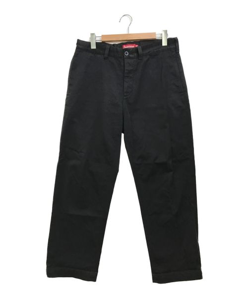 中古・古着通販】SUPREME (シュプリーム) Pin Up Chino Pant ブラック