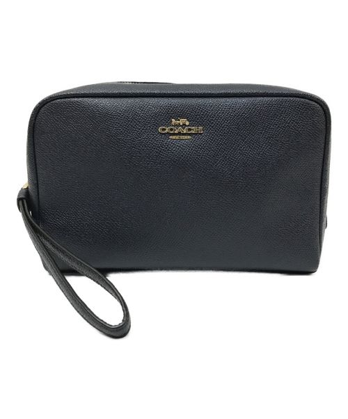 中古・古着通販】COACH (コーチ) ポーチ ネイビー｜ブランド・古着通販