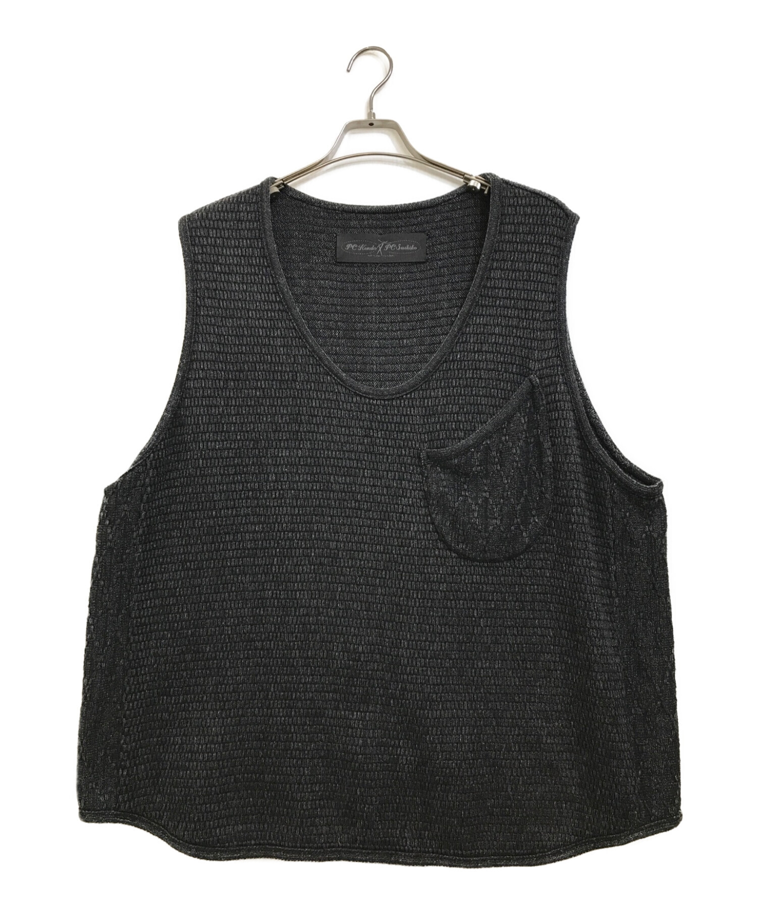 Porter Classic (ポータークラシック) BEATNIK KENDO KNIT PULLOVER VEST グレー サイズ:3