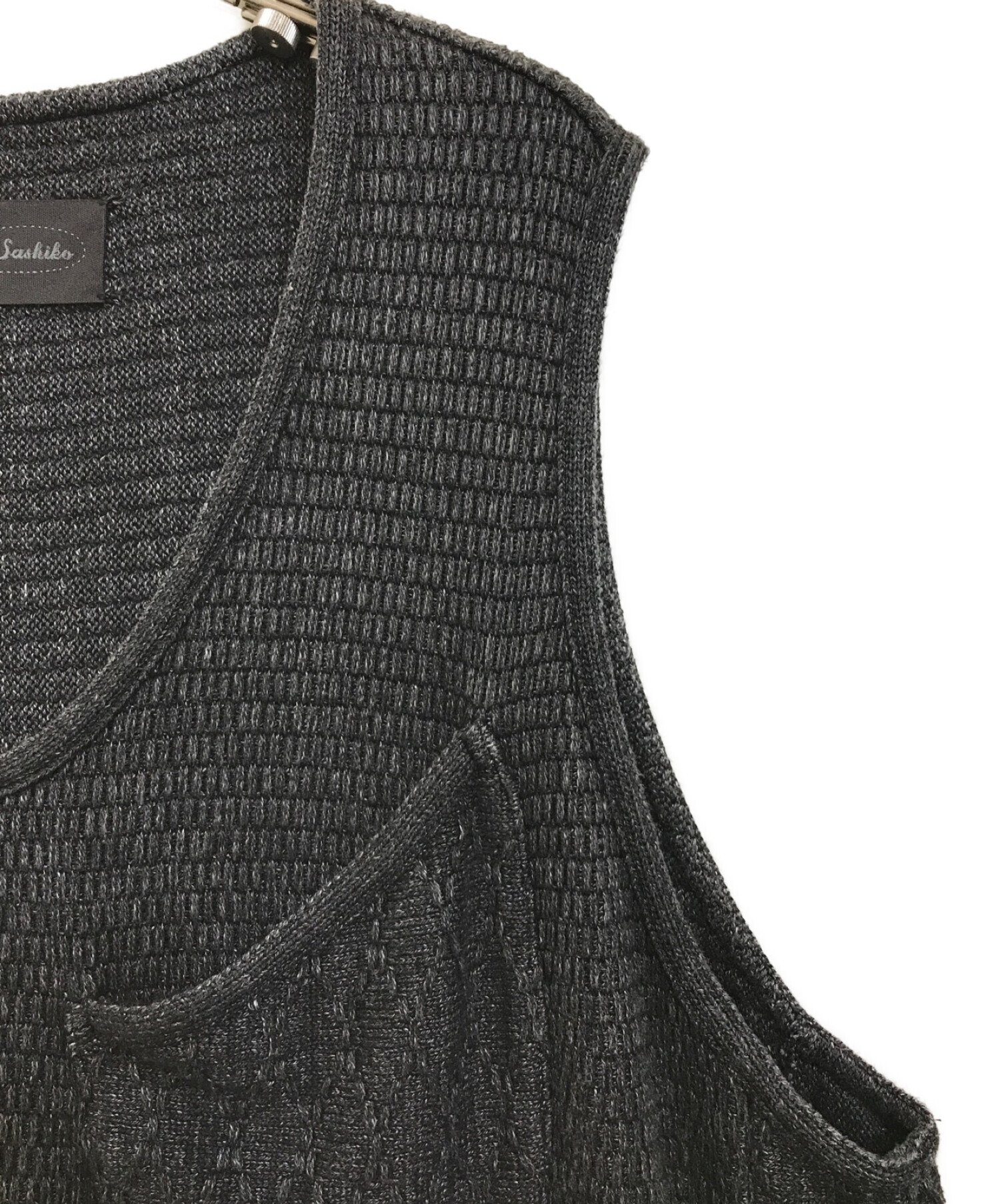 Porter Classic (ポータークラシック) BEATNIK KENDO KNIT PULLOVER VEST グレー サイズ:3