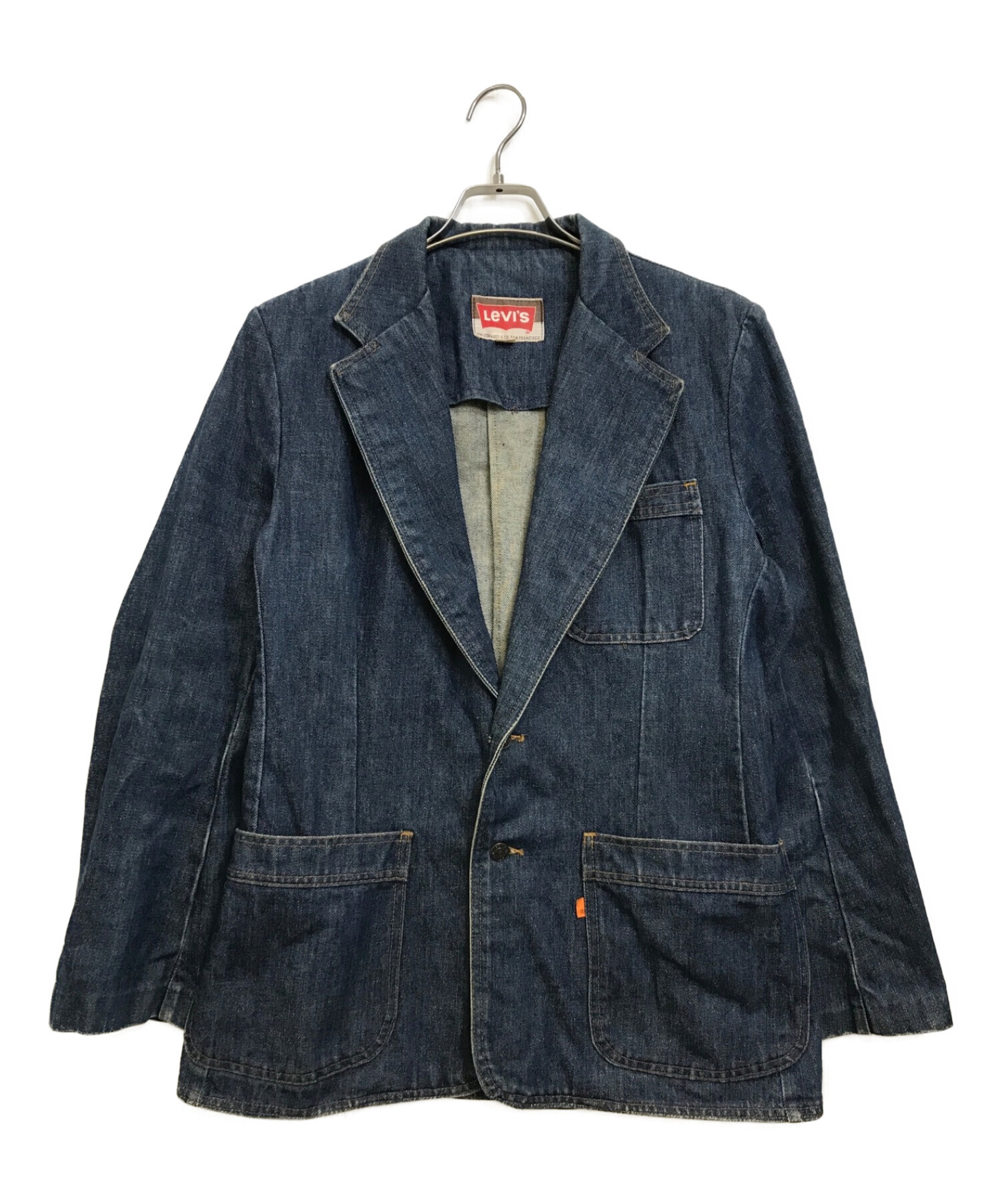 LEVI'S (リーバイス) デニムテーラードジャケット インディゴ サイズ:40