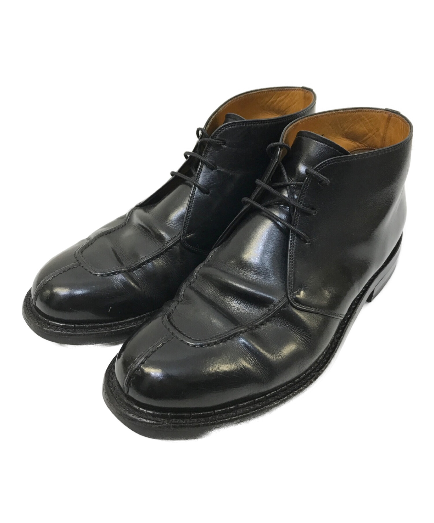 SCOTCH GRAIN (スコッチグレイン) チャッカーブーツ ブラック サイズ:24