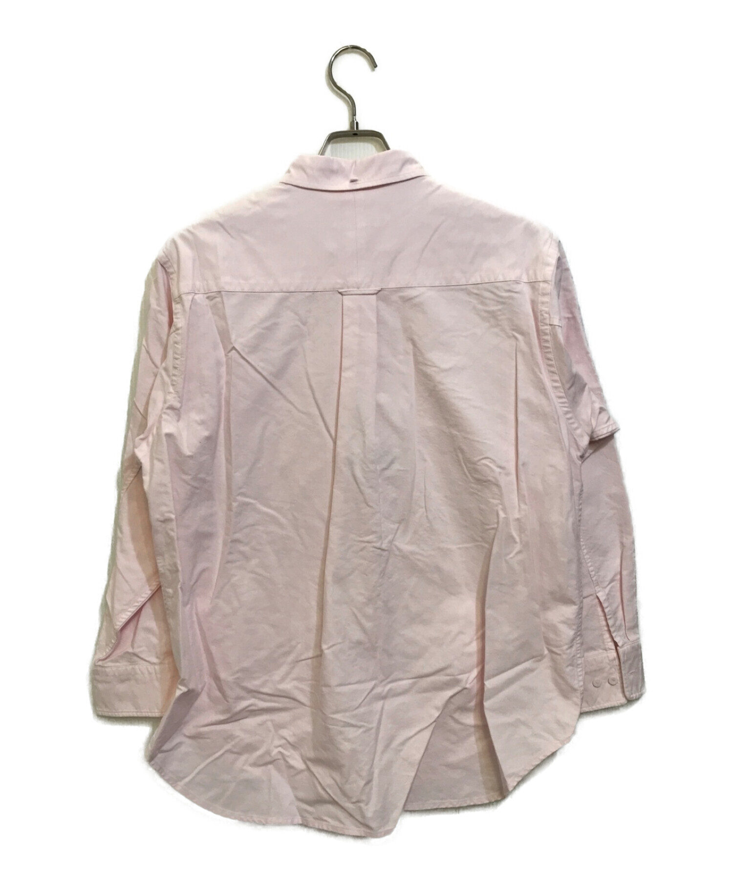 SLOBE IENA (スローブ イエナ) LE DENIM US OX ルーズボタンダウンシャツ ピンク サイズ:FREE 未使用品