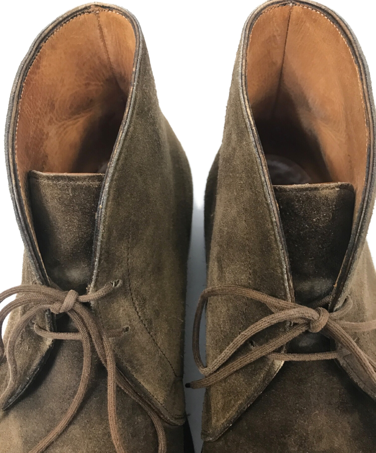 中古・古着通販】JOHN LOBB (ジョンロブ) スエード チャッカブーツ