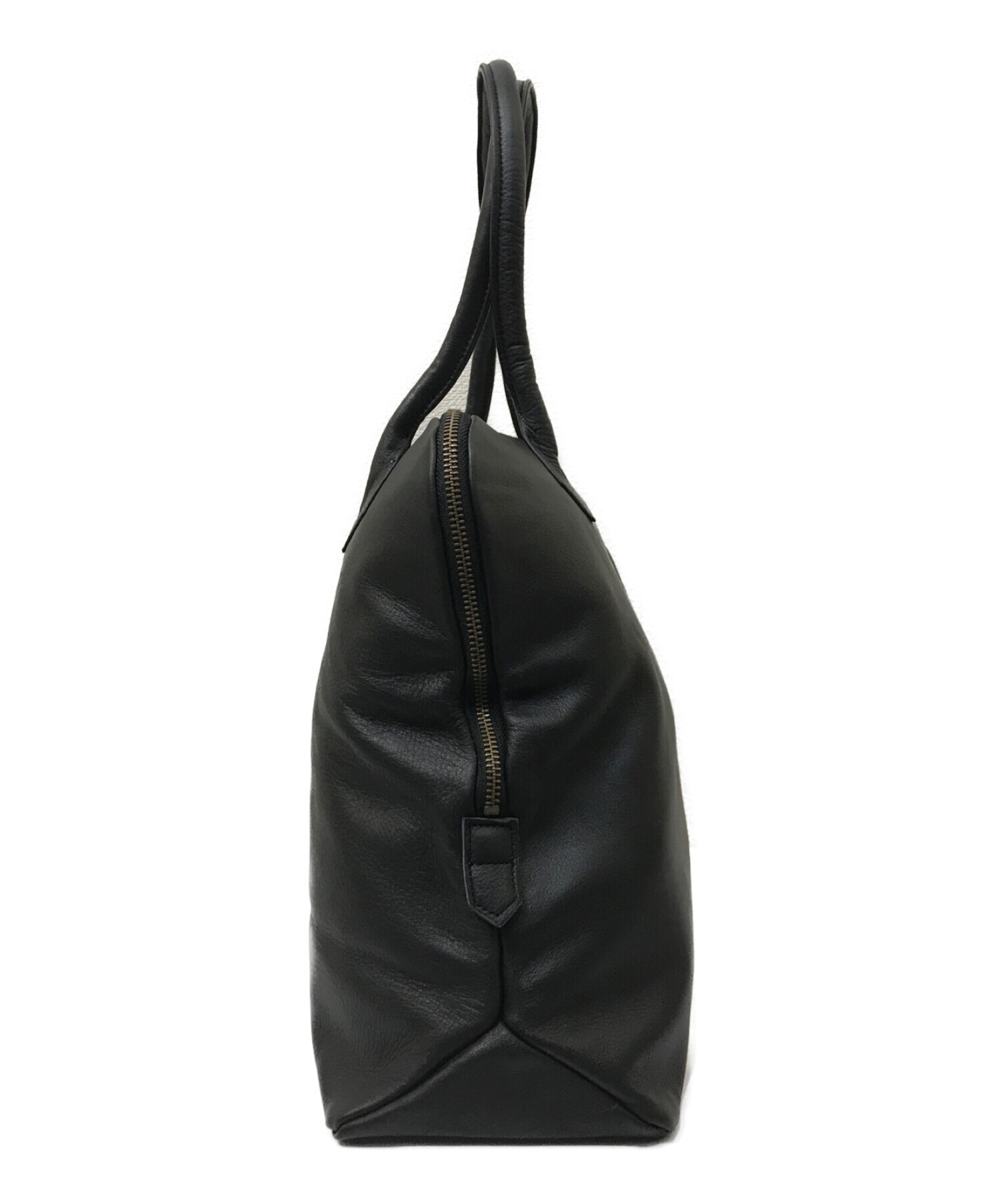 THE FACTORY (ザ ファクトリー) Silva Tote Bag Leather noir レザートートバッグ ブラック