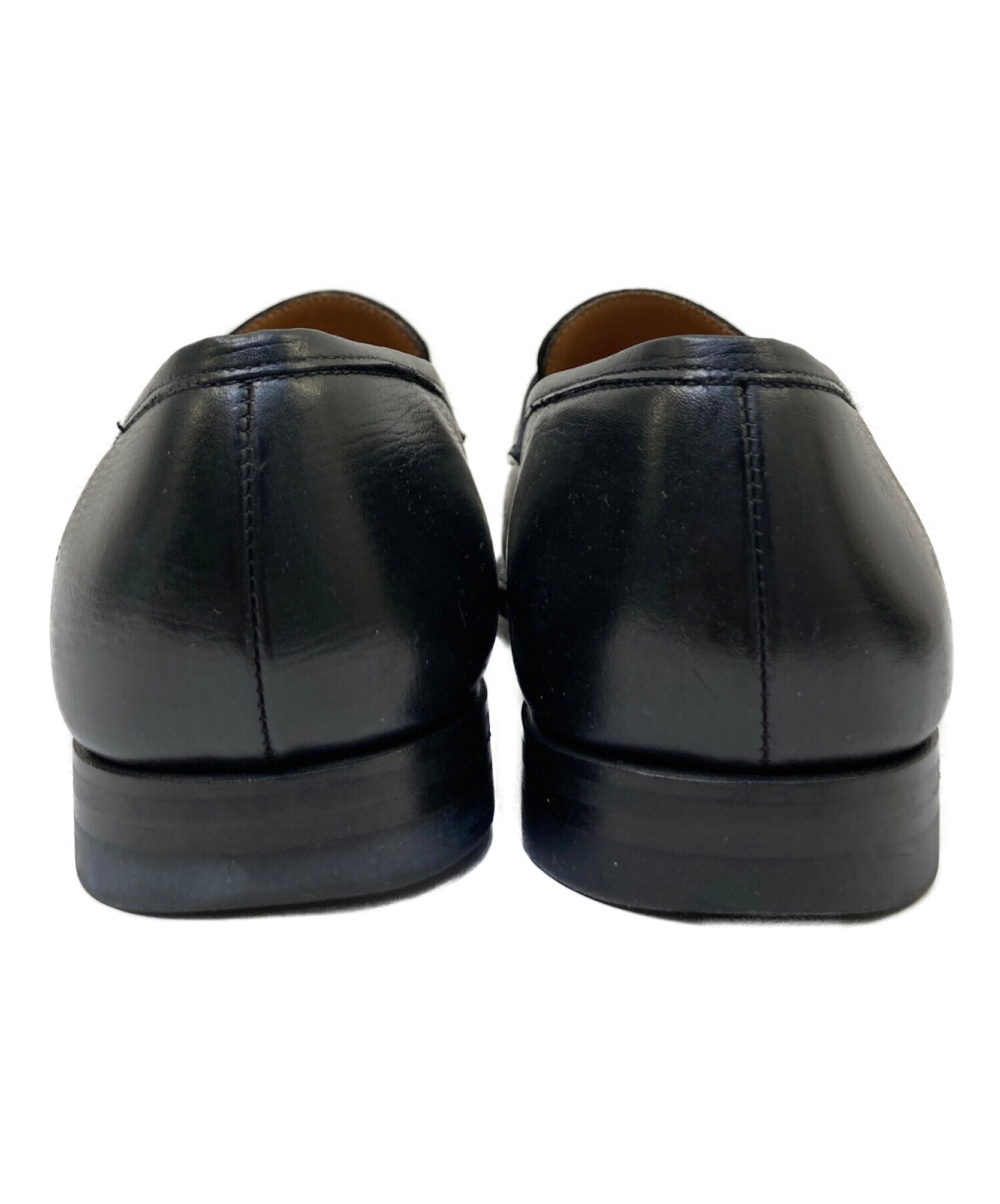 Crockett & Jones (クロケット＆ジョーンズ) Rosemount コインローファー ブラック サイズ:7E