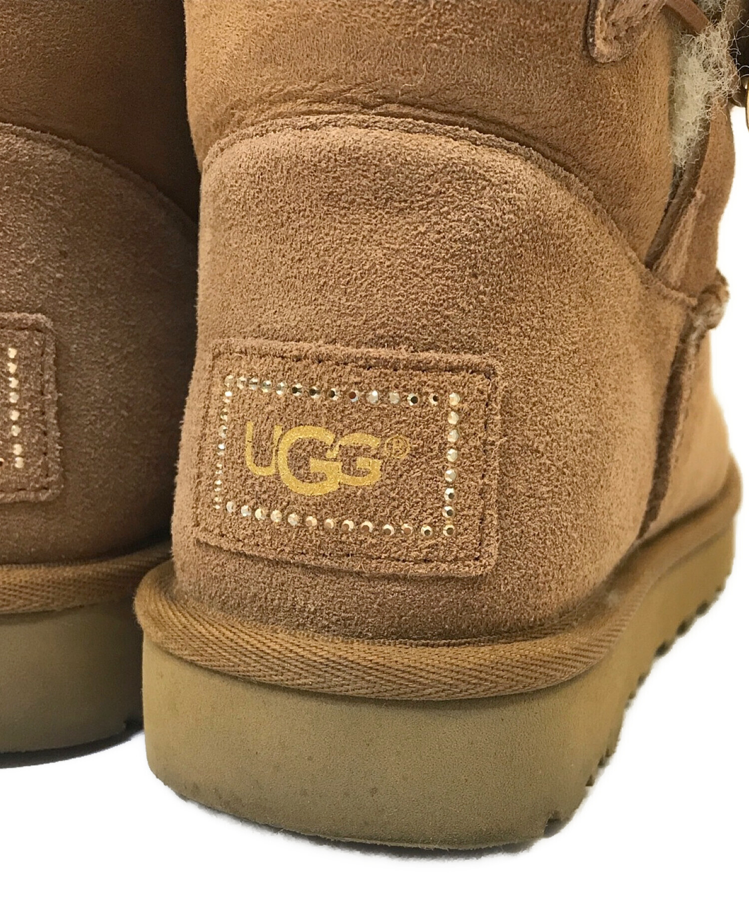 中古・古着通販】UGG (アグ) Mini Bailey Button Bling ムートンブーツ