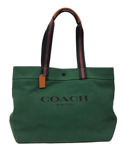 【中古・古着通販】COACH (コーチ) キャンバストートバッグ