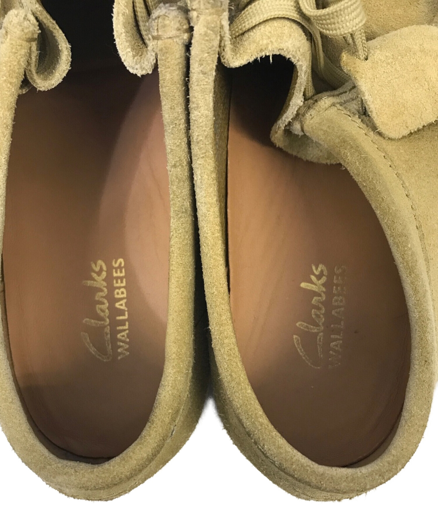 中古・古着通販】CLARKS (クラークス) ワラビー2 ベージュ サイズ:26.5