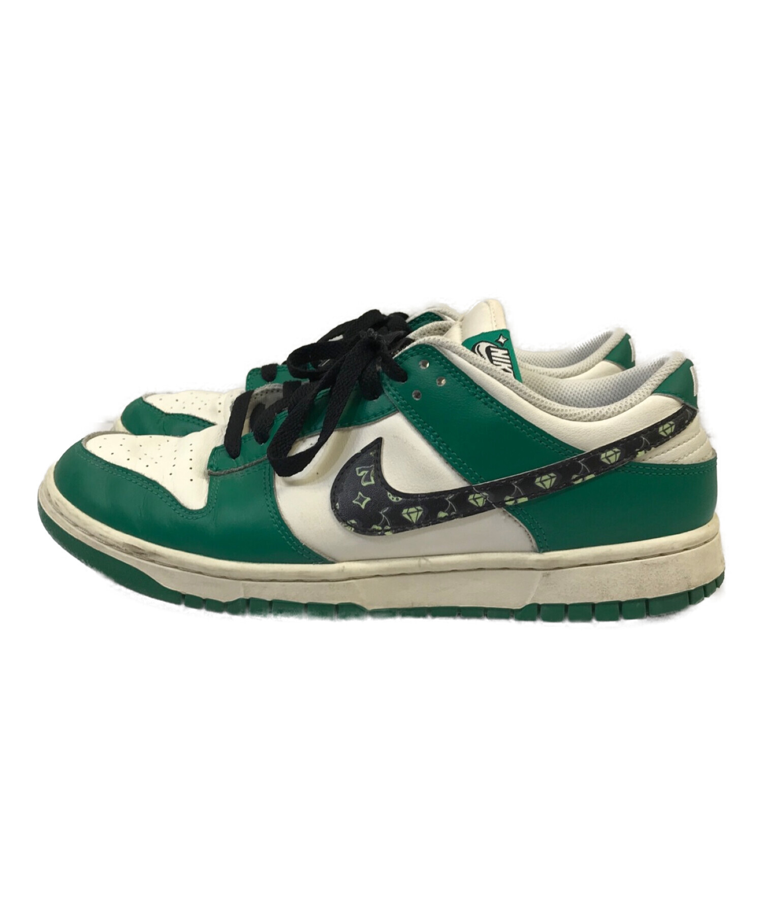 NIKE DUNK LOW swoosh lottery スニーカー グリーン - www.csihealth.net