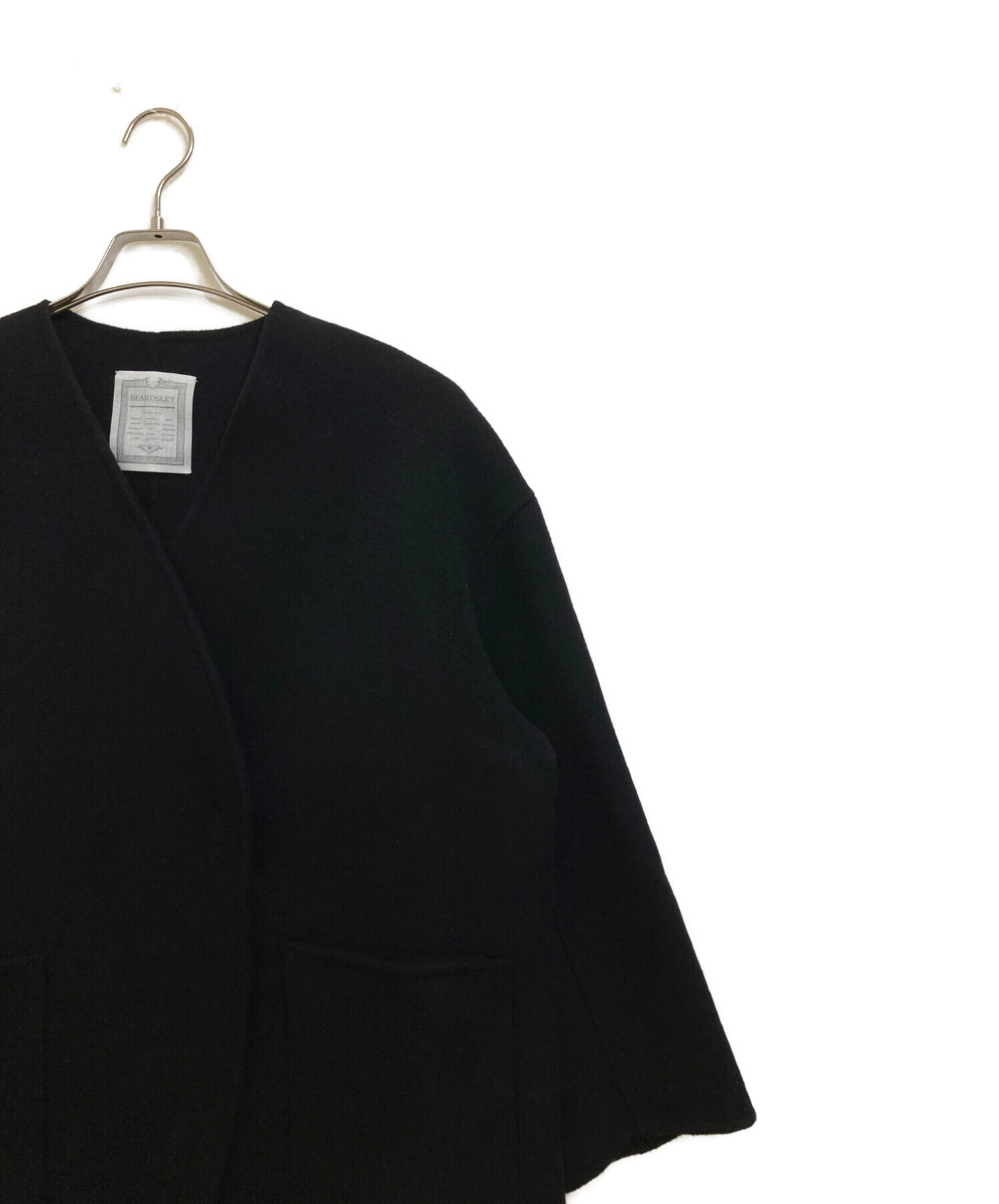 BEARDSLEY (ビアズリー) ショートリバーコート ブラック サイズ:FREE 未使用品