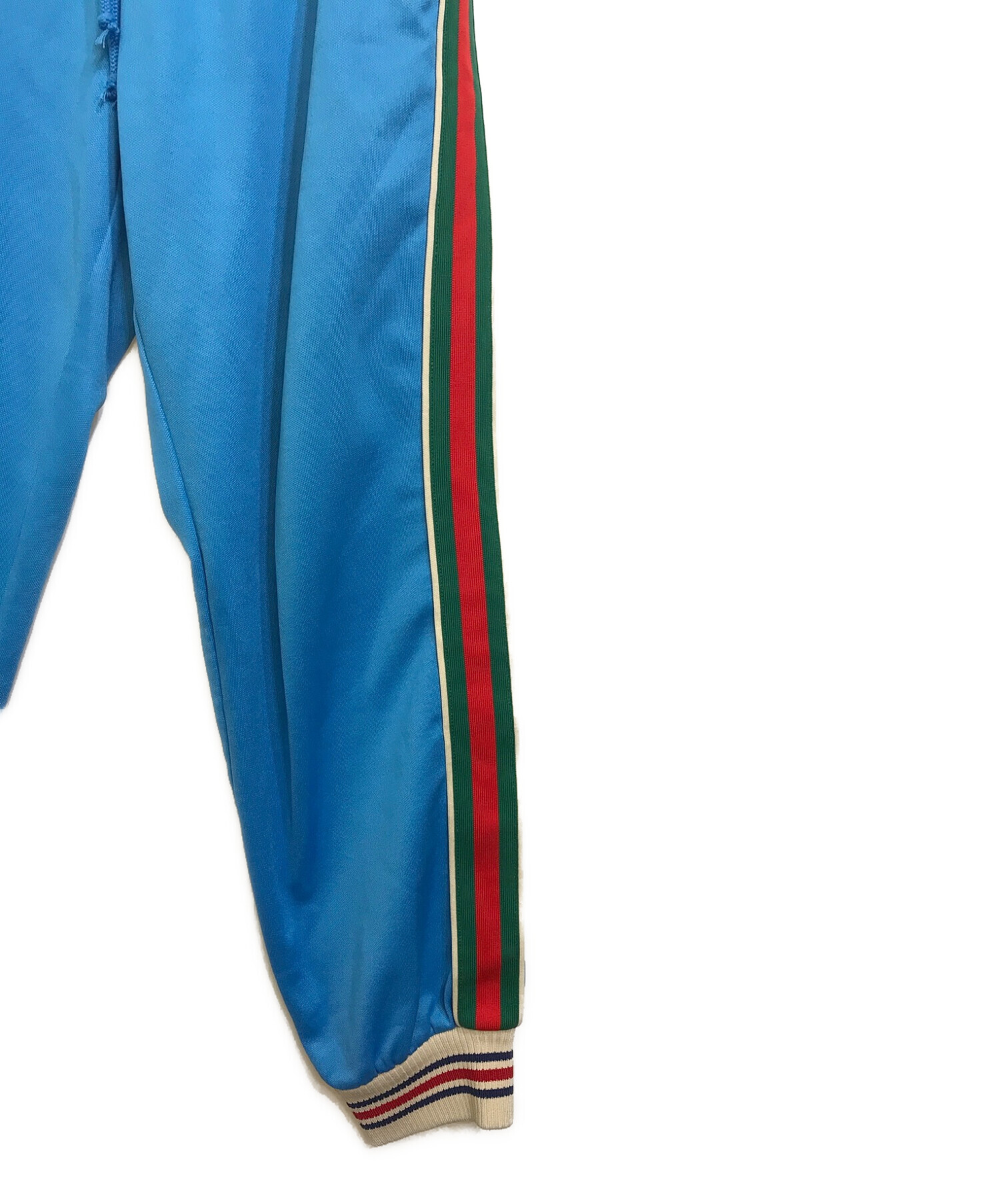 GUCCI (グッチ) 21SS Web Line Technical Jersey Pant スカイブルー サイズ:XS