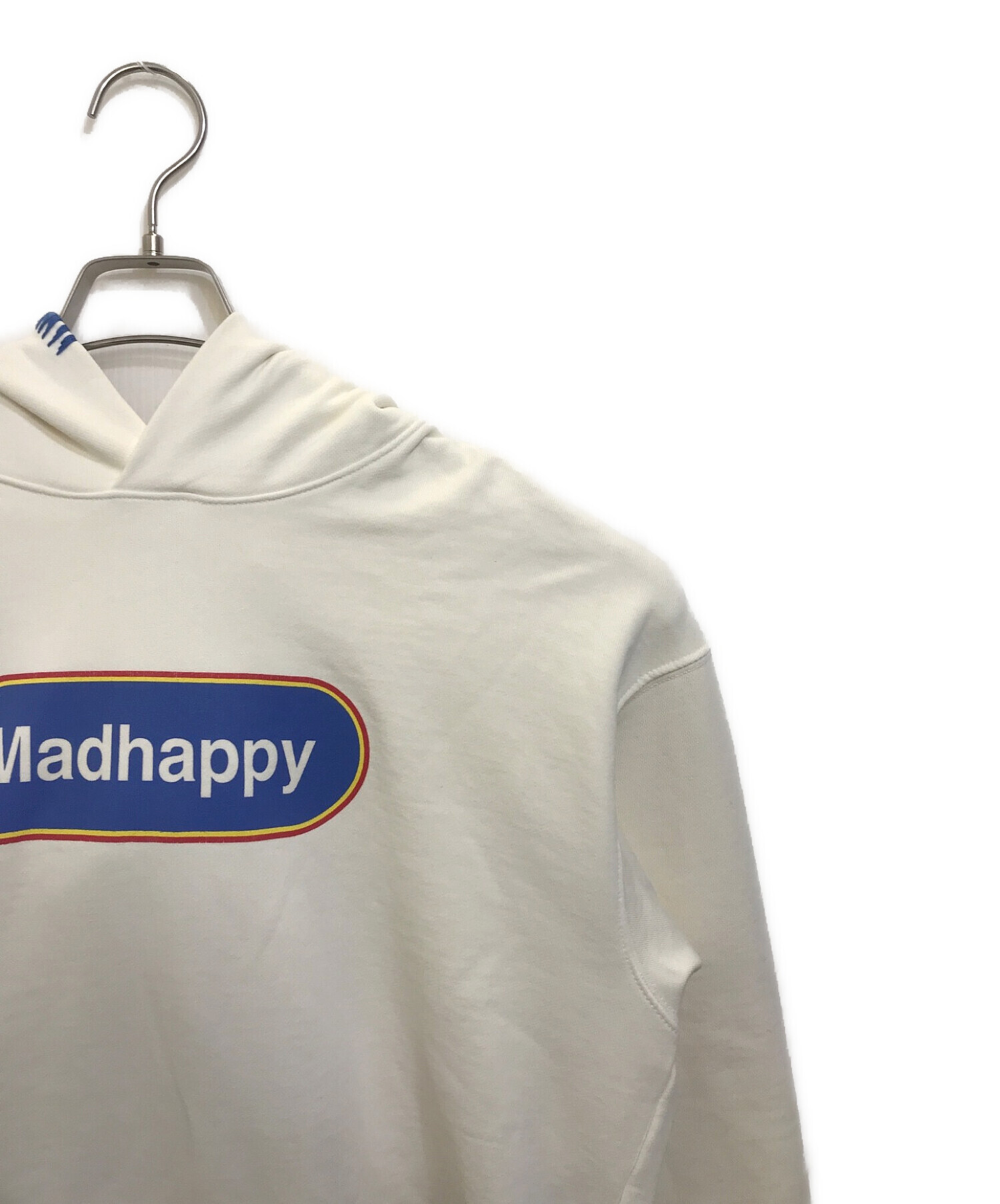 中古・古着通販】MADHAPPY (マッドハッピー) プルオーバーパーカー アイボリー サイズ:L｜ブランド・古着通販 トレファク公式【TREFAC  FASHION】スマホサイト