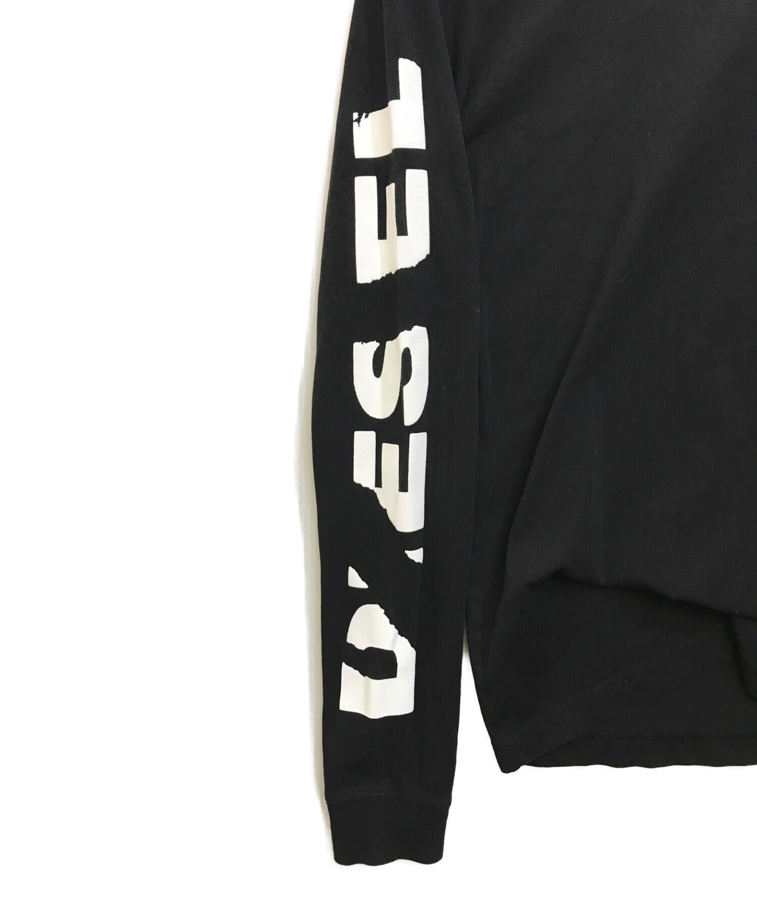 中古・古着通販】DIESEL (ディーゼル) ロングスリーブTシャツ ブラック