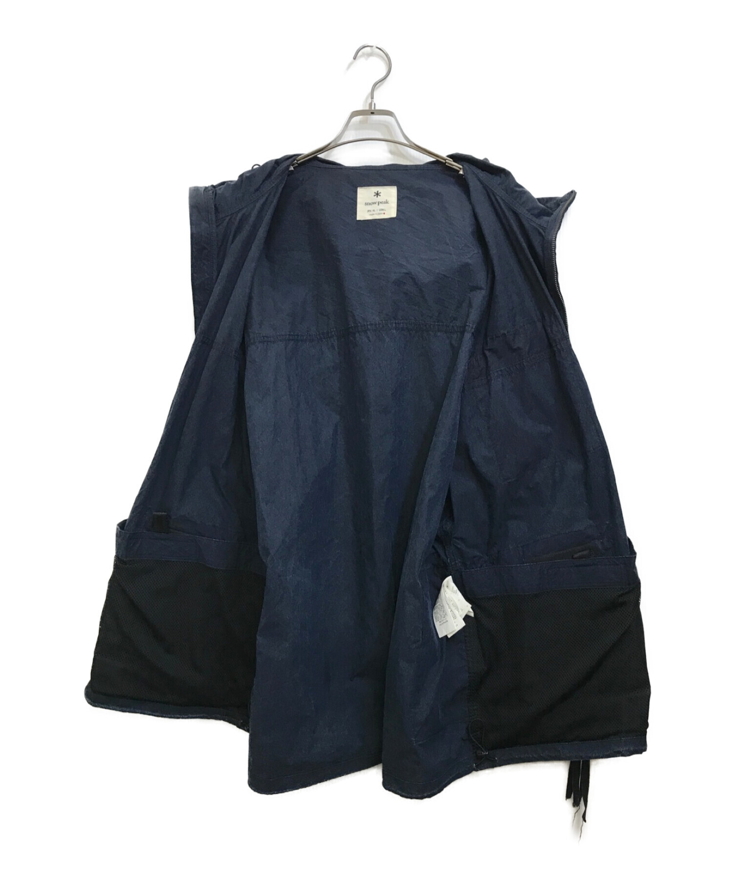 中古・古着通販】snow peak (スノーピーク) Indigo C/N Parka ネイビー