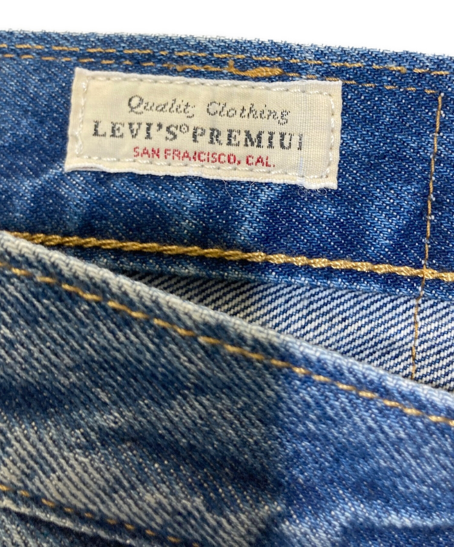 中古・古着通販】LEVI'S (リーバイス) デニムパンツ インディゴ サイズ