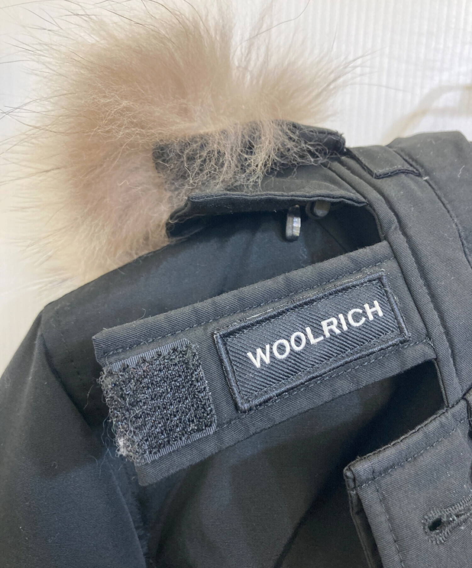 WOOLRICH (ウールリッチ) SHORT ARCTIC PARKA ダウンジャケット ブラック サイズ:M