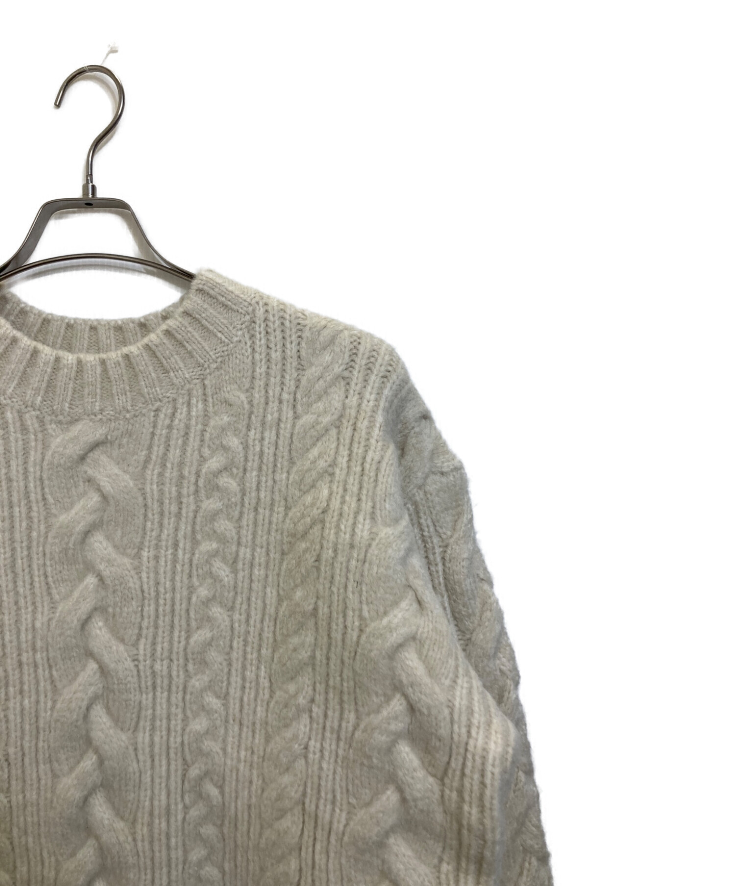 中古・古着通販】ROTATE (ロテート) CAMROSS KNIT SWEATER ケーブル