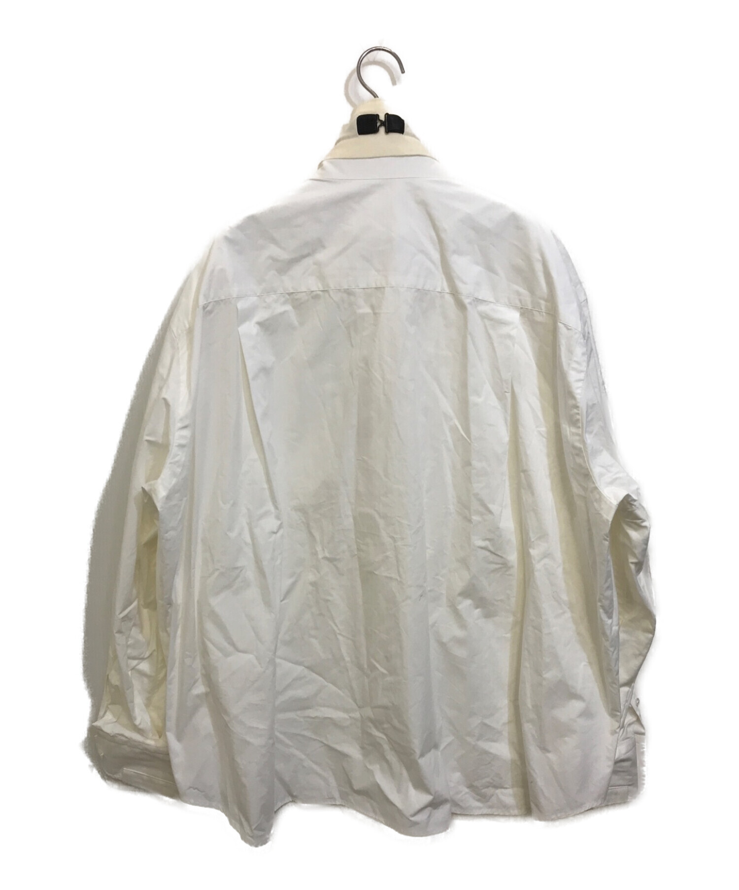中古・古着通販】sacai (サカイ) レイヤードPoplin Shirt ホワイト 
