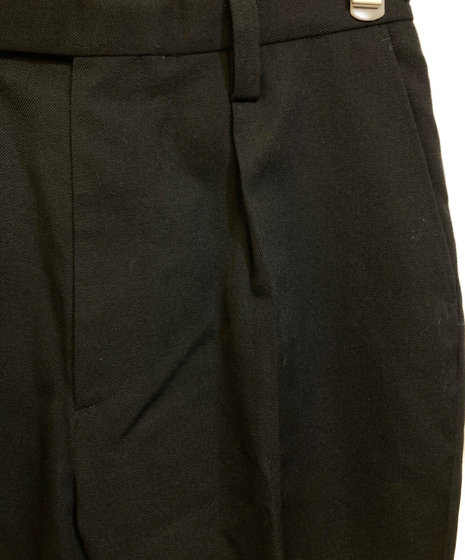 STEVEN ALAN (スティーブンアラン) MILGABA BRITS TROUSERS ブラック サイズ:L