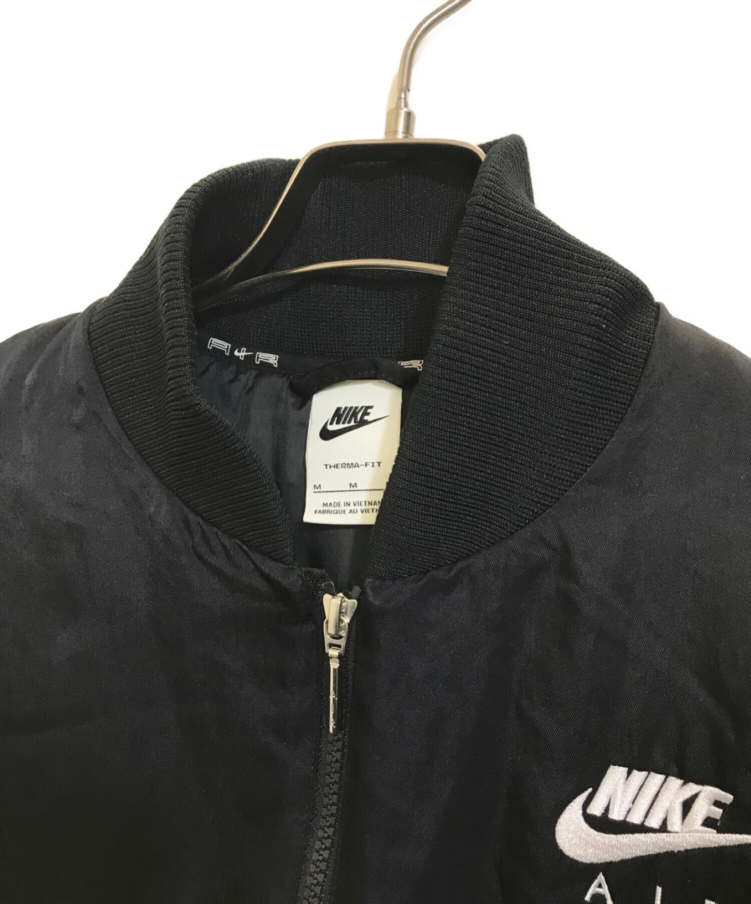 中古・古着通販】NIKE (ナイキ) ボンバージャケット ブラック サイズ 