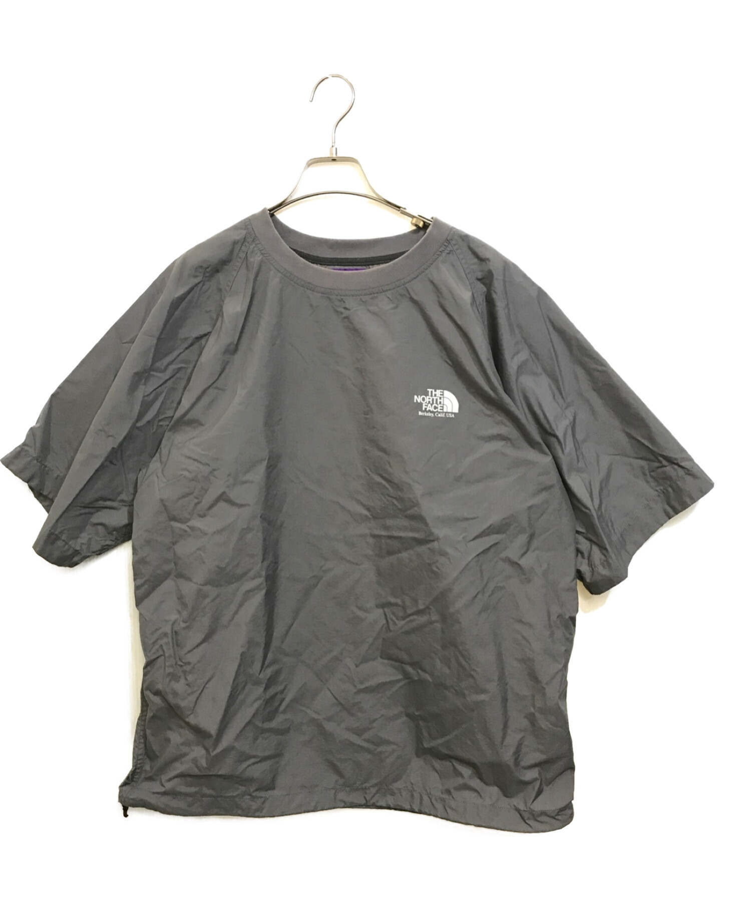 THE NORTHFACE PURPLELABEL (ザ・ノースフェイス パープルレーベル) BEAUTY&YOUTH (ビューティーアンドユース)  H/S CREW NECK TEE グレー サイズ:L