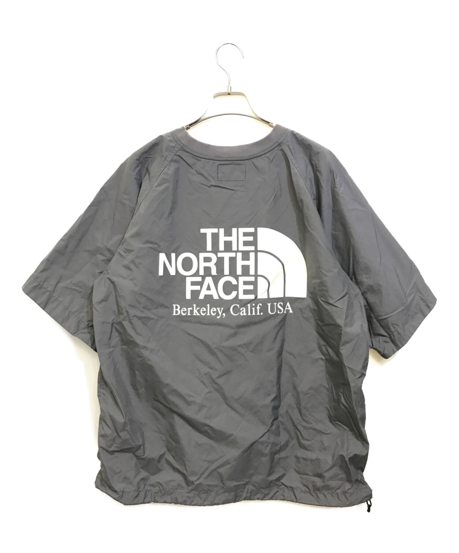 THE NORTHFACE PURPLELABEL (ザ・ノースフェイス パープルレーベル) BEAUTY&YOUTH (ビューティーアンドユース)  H/S CREW NECK TEE グレー サイズ:L