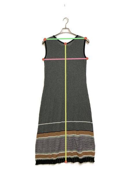 【中古・古着通販】MURRAL (ミューラル) Millefeuille Knit Dress ...