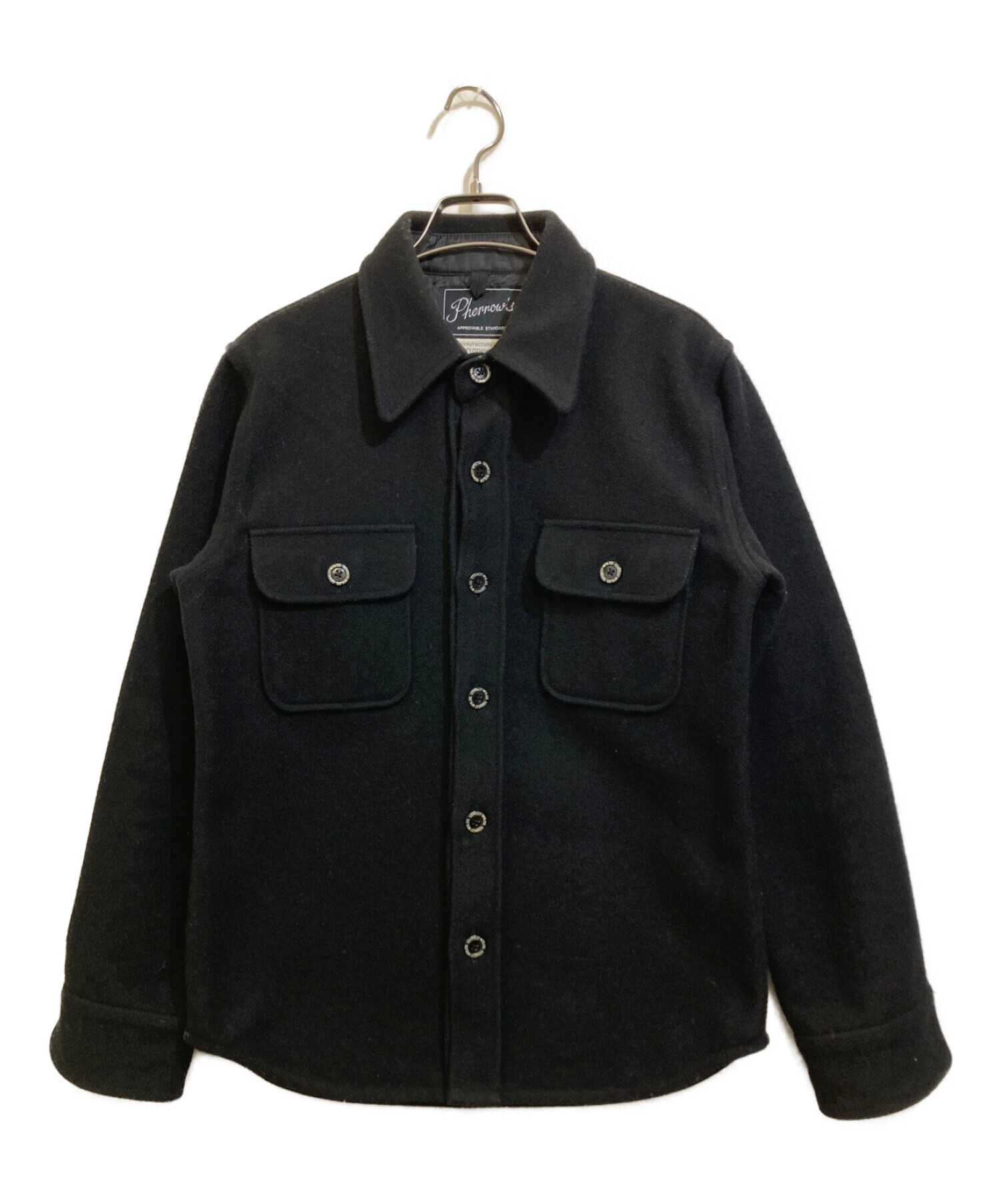 PHERROW'S (フェローズ) CPOジャケット ブラック サイズ:38