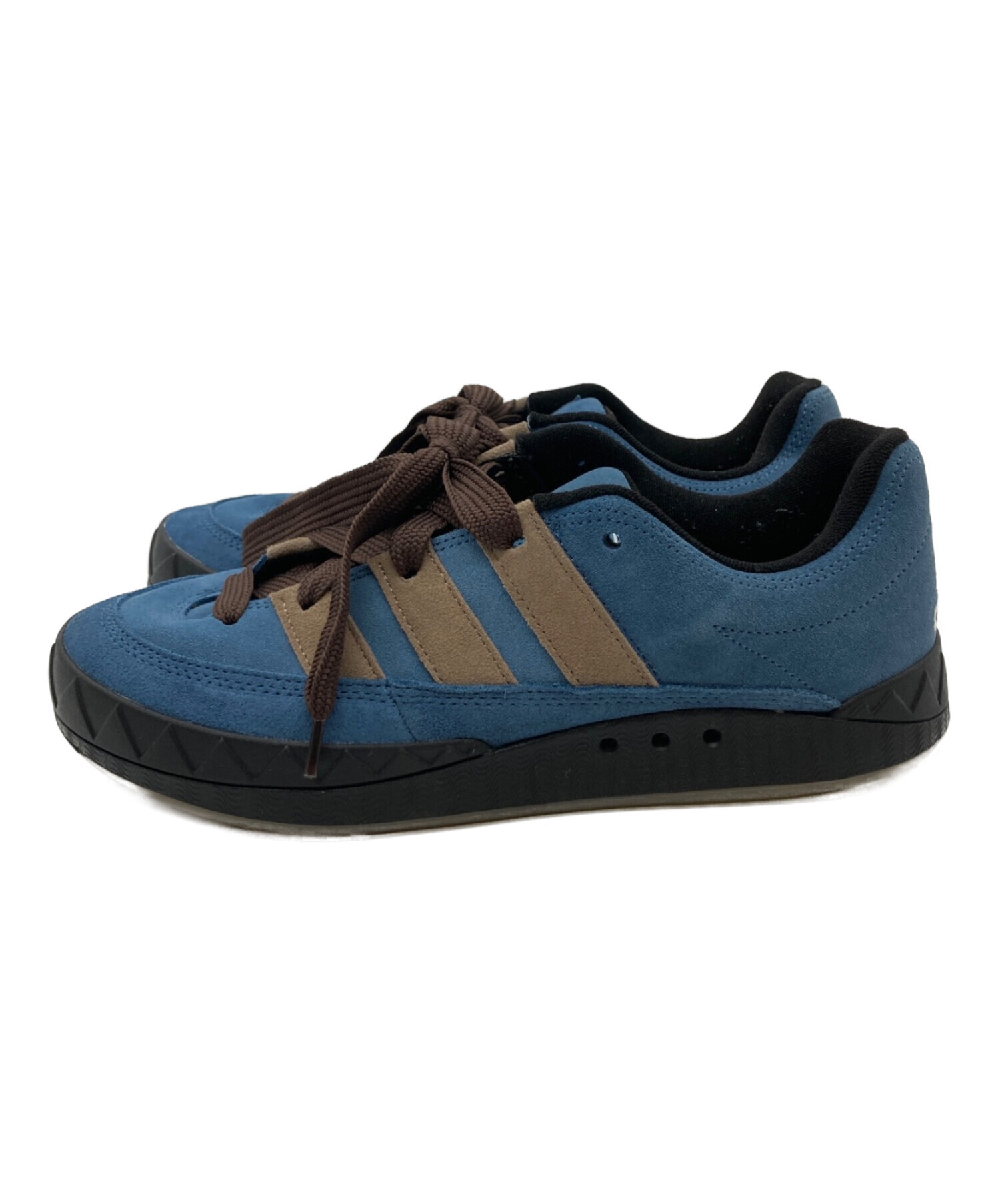 中古・古着通販】adidas (アディダス) ローカットスニーカー ブルー×ベージュ サイズ:26.5｜ブランド・古着通販  トレファク公式【TREFAC FASHION】スマホサイト