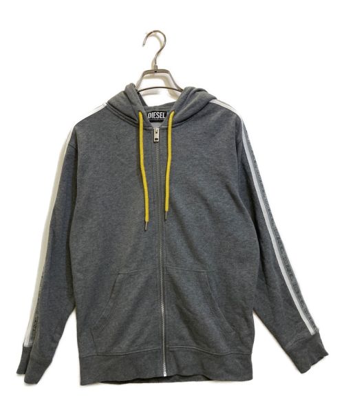 中古・古着通販】DIESEL (ディーゼル) ジップパーカー グレー サイズ:S｜ブランド・古着通販 トレファク公式【TREFAC  FASHION】スマホサイト