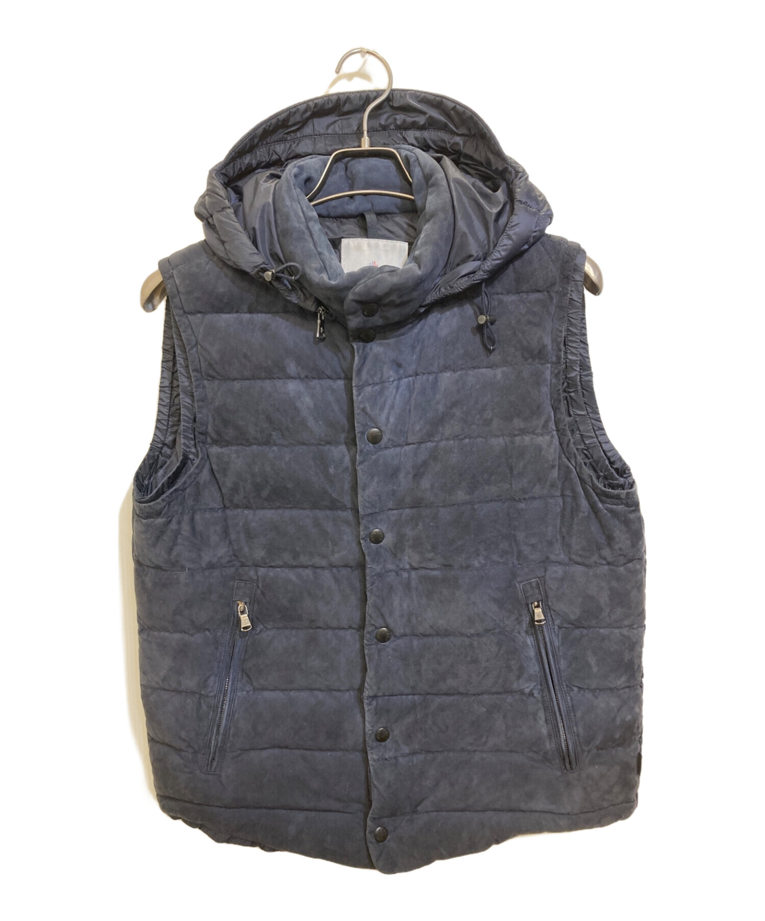 中古・古着通販】MONCLER (モンクレール) CHAMOIS GILET ダウンベスト ネイビー サイズ:3｜ブランド・古着通販  トレファク公式【TREFAC FASHION】スマホサイト