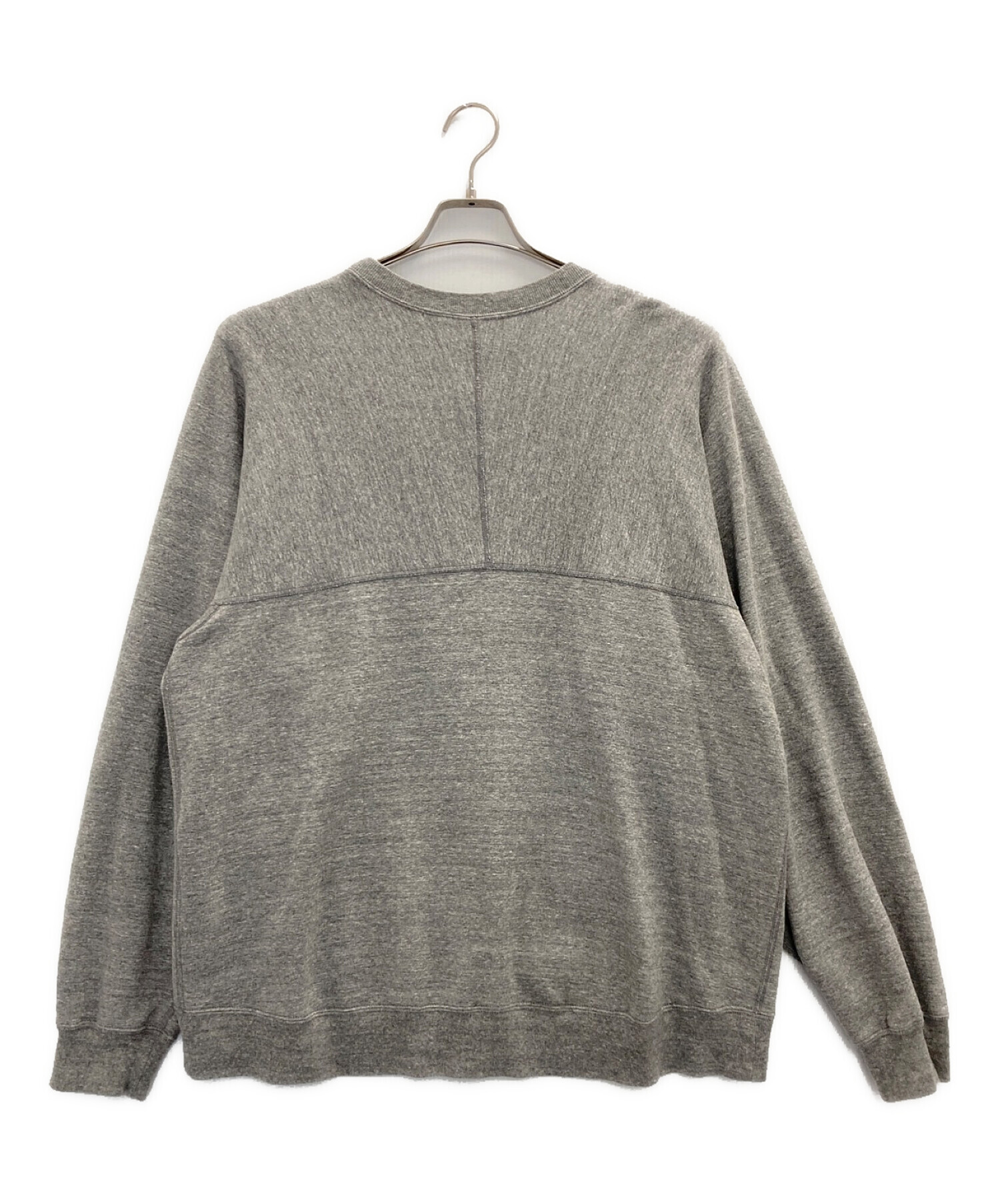 中古・古着通販】nanamica (ナナミカ) Sweat Shirt 光電子スウェット グレー サイズ:L｜ブランド・古着通販  トレファク公式【TREFAC FASHION】スマホサイト