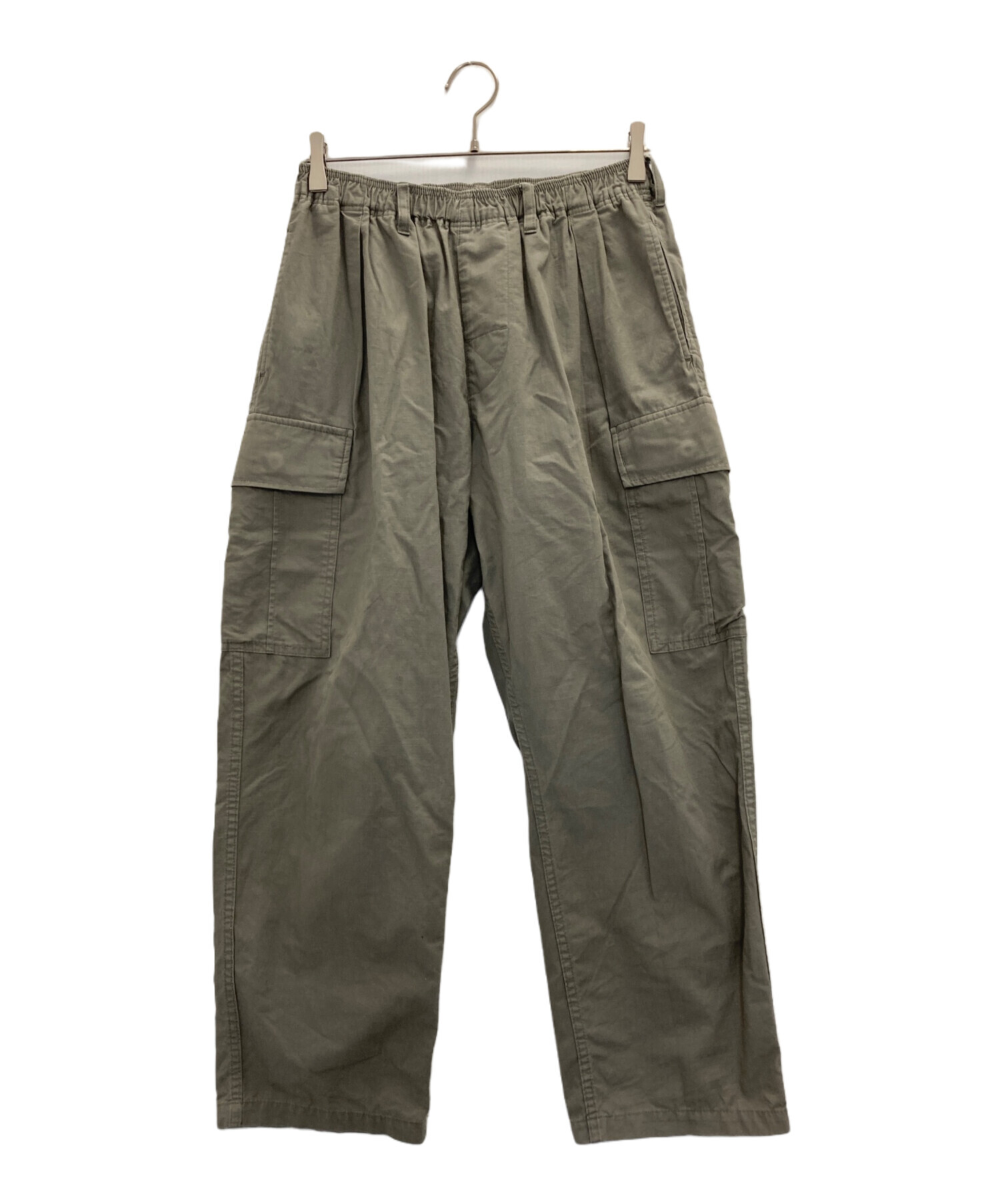 中古・古着通販】COMFORTABLE REASON (コンフォータブルリーズン) FATIGUE CARGO PANTS リップストップカーゴパンツ  グリーン サイズ:free｜ブランド・古着通販 トレファク公式【TREFAC FASHION】スマホサイト