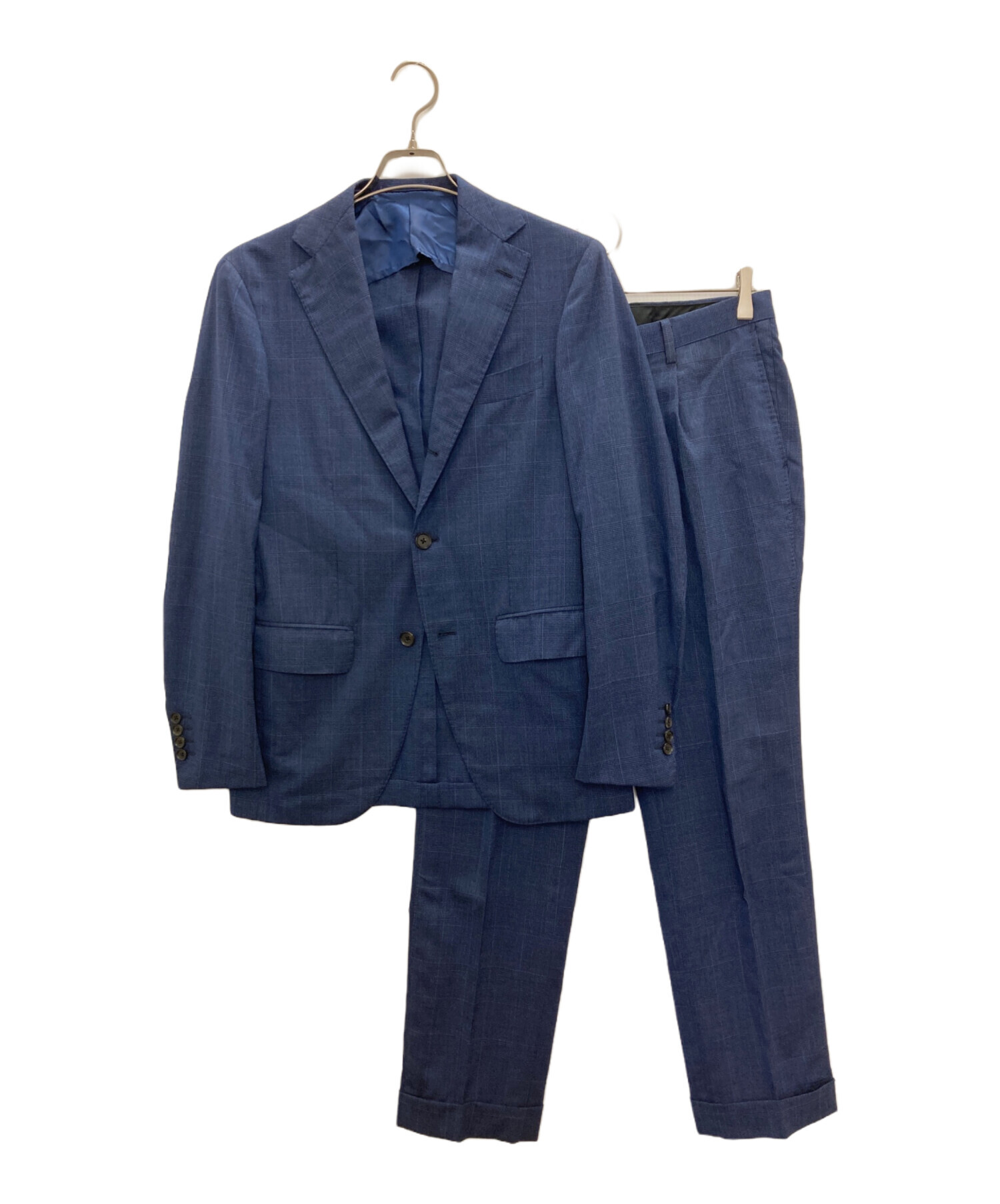 中古・古着通販】Brilla per il gusto (ブリッラ ペル イルグースト) LORO PIANA ダーク グレンチェック スーツ  ネイビー サイズ:44｜ブランド・古着通販 トレファク公式【TREFAC FASHION】スマホサイト