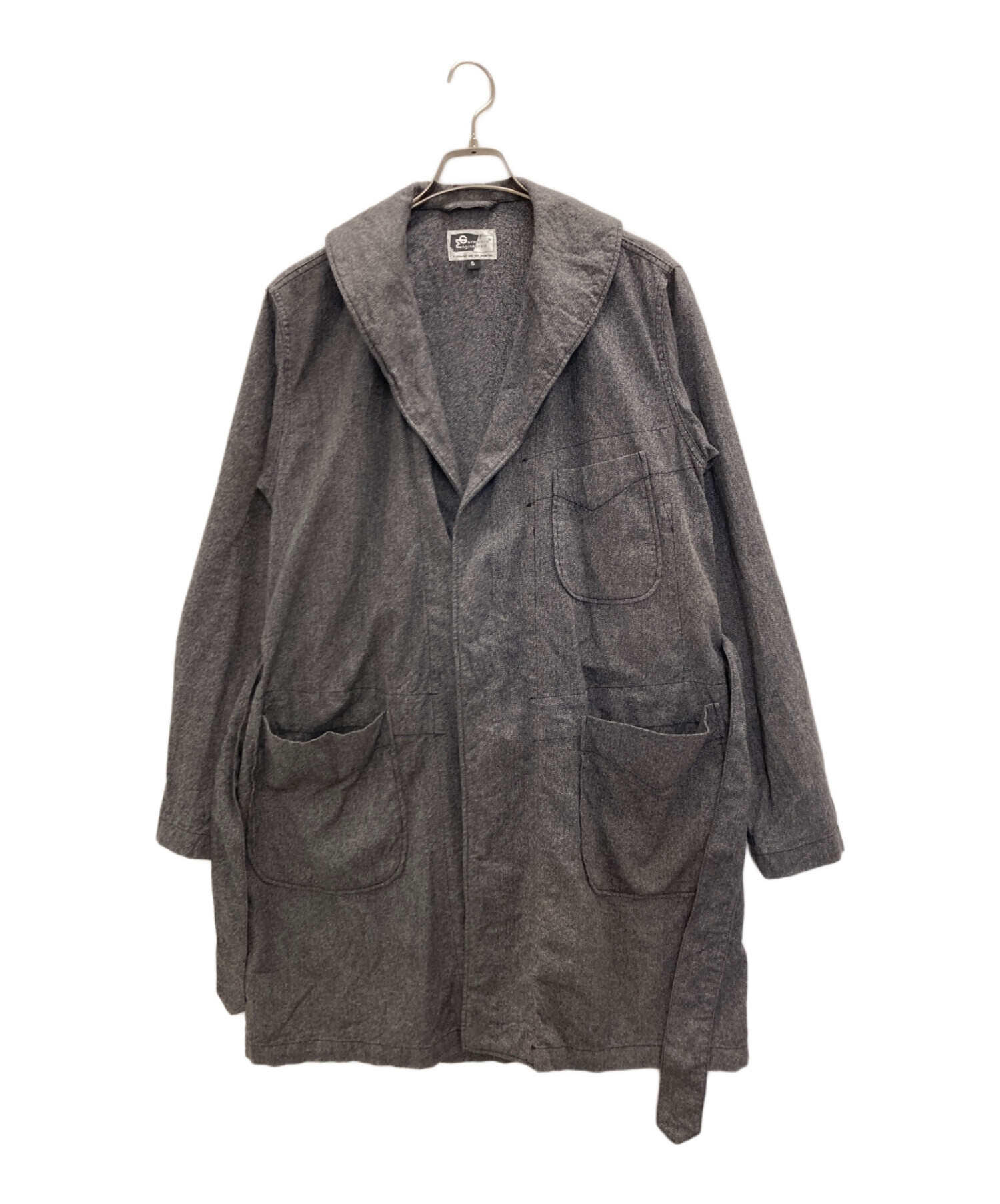 中古・古着通販】Engineered Garments (エンジニアド ガーメンツ) ガウンコート グレー サイズ:S｜ブランド・古着通販  トレファク公式【TREFAC FASHION】スマホサイト