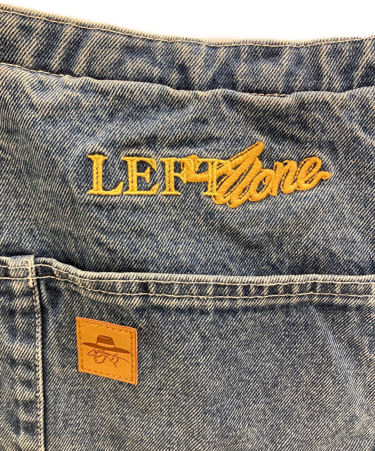 中古・古着通販】Left Alone (レフトアローン) 刺繍オーバーオール インディゴ サイズ:1｜ブランド・古着通販 トレファク公式【TREFAC  FASHION】スマホサイト