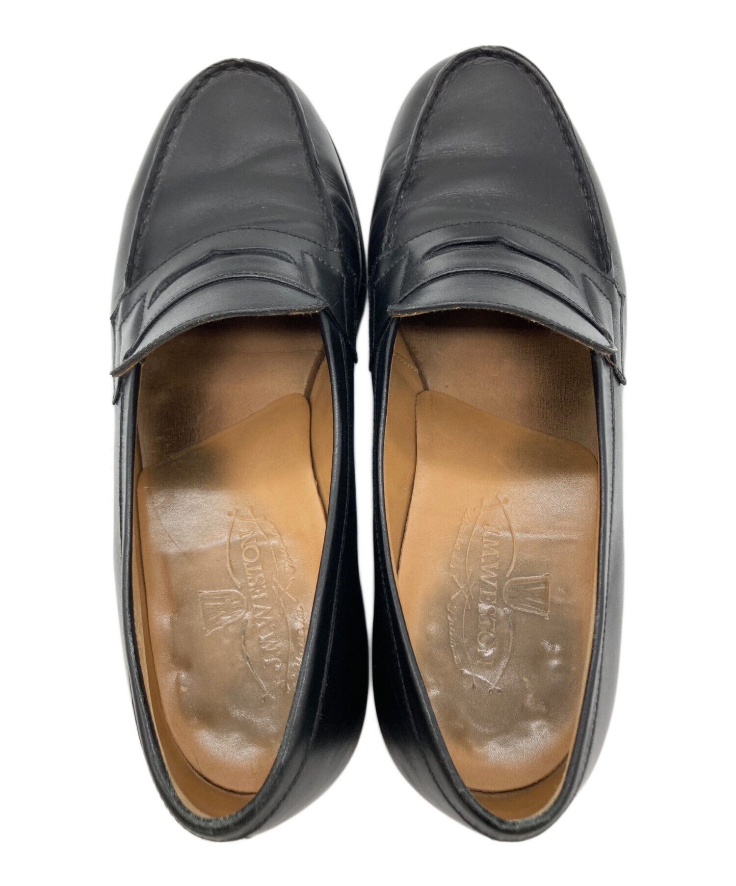 中古・古着通販】J.M.WESTON (ジェイエムウエストン) 180 SIGNATURE LOAFER レザーローファー ブラック  サイズ:5/D｜ブランド・古着通販 トレファク公式【TREFAC FASHION】スマホサイト