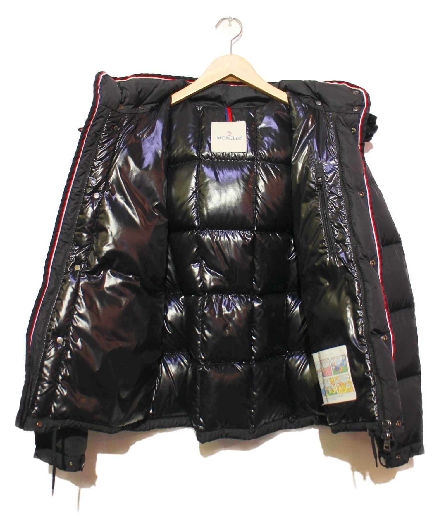 中古・古着通販】MONCLER (モンクレール) ダウンジャケット ブラック