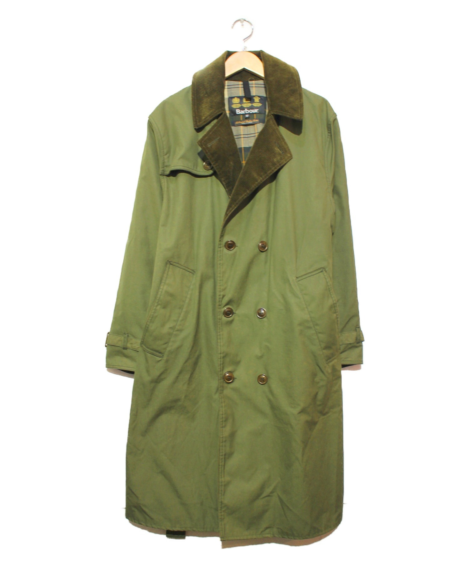 Barbour (バブアー) ワックストレンチコート カーキ サイズ:40 WHITLEY TRENCH COAT MWX1014SG51