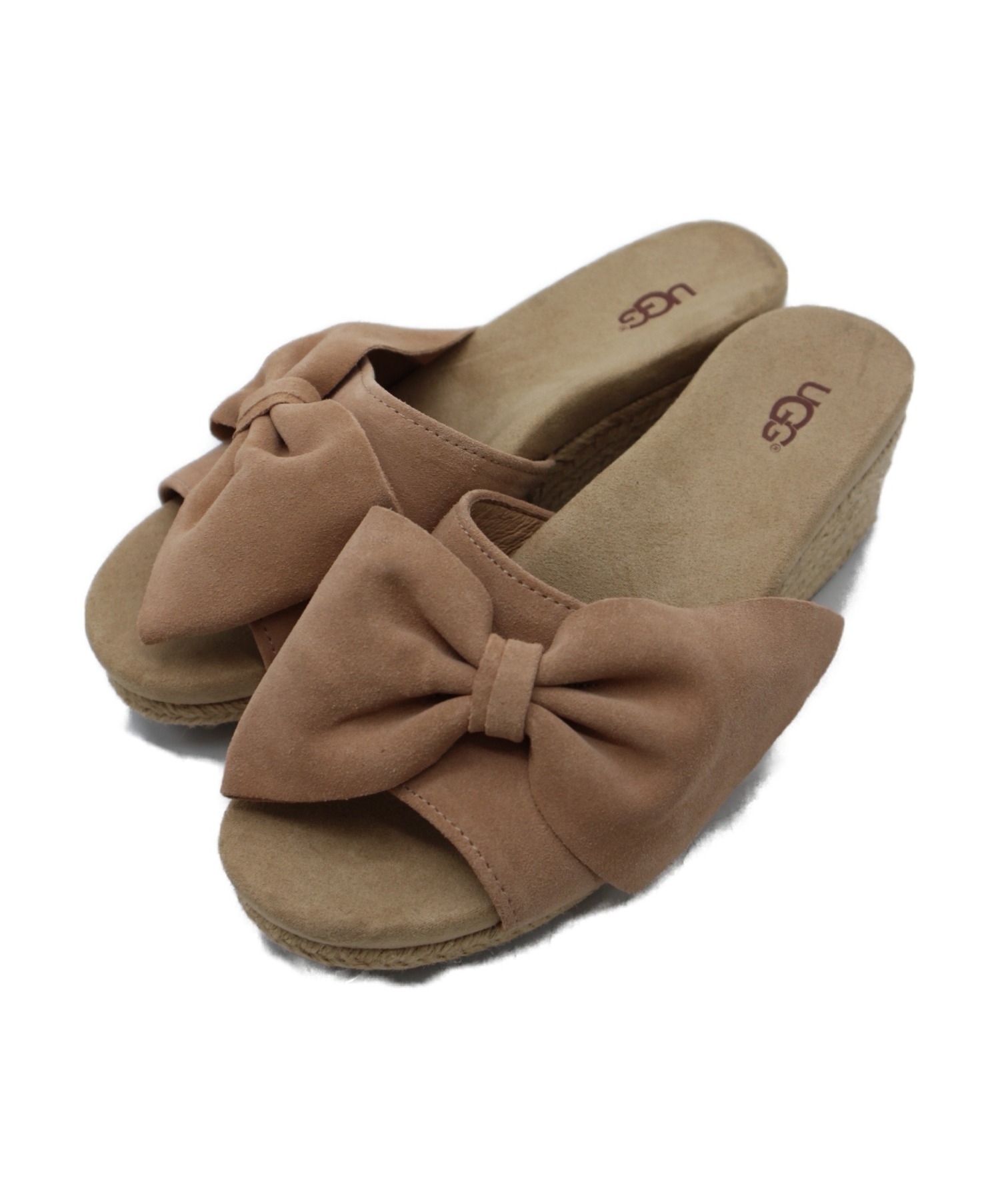 UGG (アグ) ウェッジソールサンダル ベージュ サイズ:25㎝ 未使用品 JAYCEE WEDGE