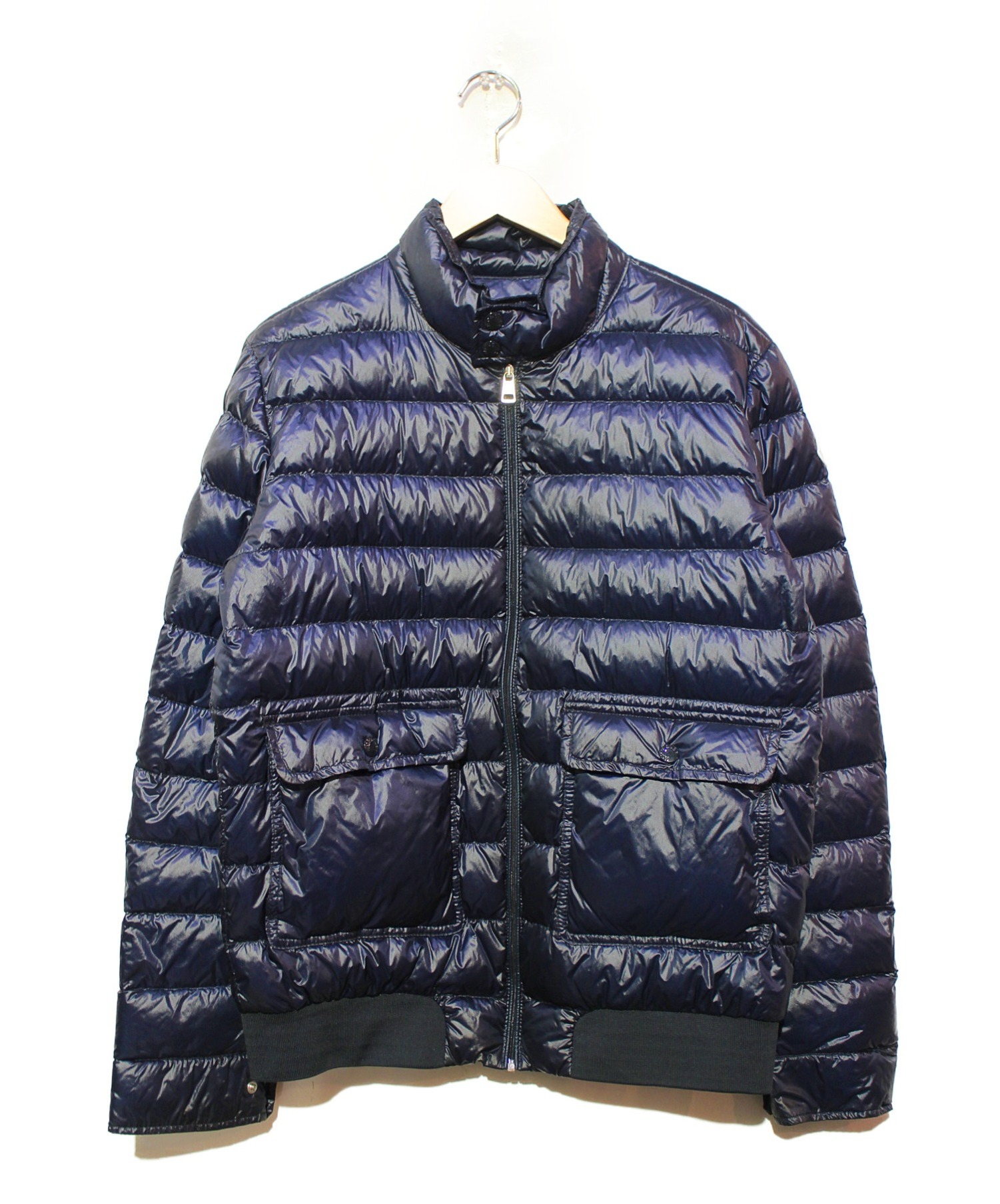 MONCLER (モンクレール) DELONダウンジャケット ネイビー サイズ:3 DELON DOWN JACKET