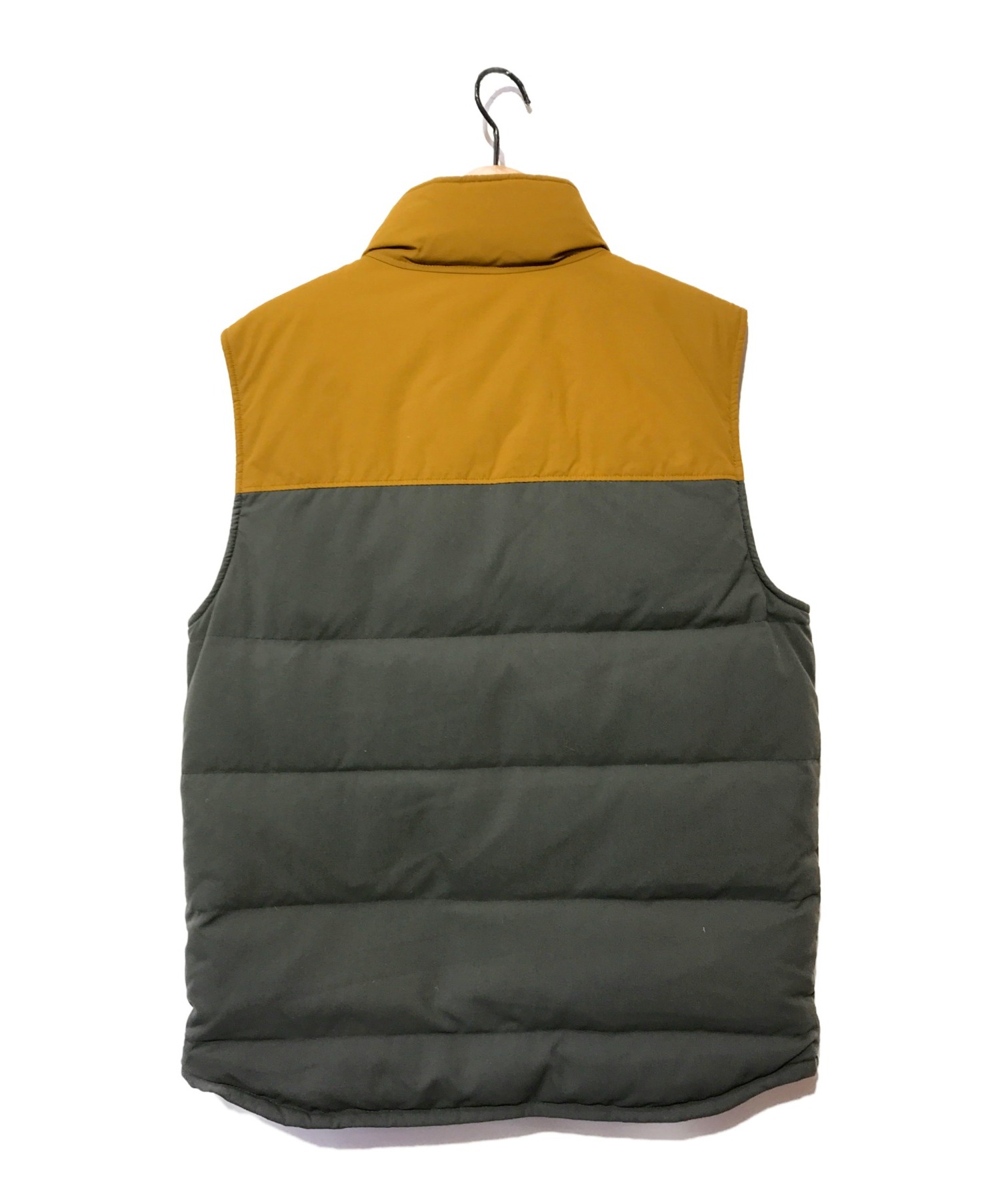 Patagonia (パタゴニア) リバーシブルビビーダウンベスト グレー×ブラウン サイズ:M 27587 Reversible Bivy Down  Vest