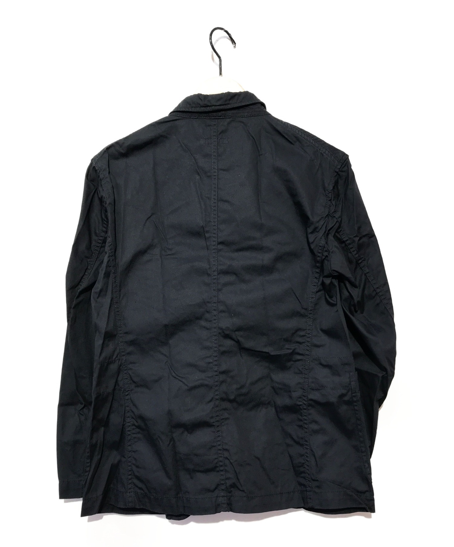 Engineered Garments (エンジニアードガーメンツ) ミリタリージャケット ブラック サイズ:XS チェンジボタン