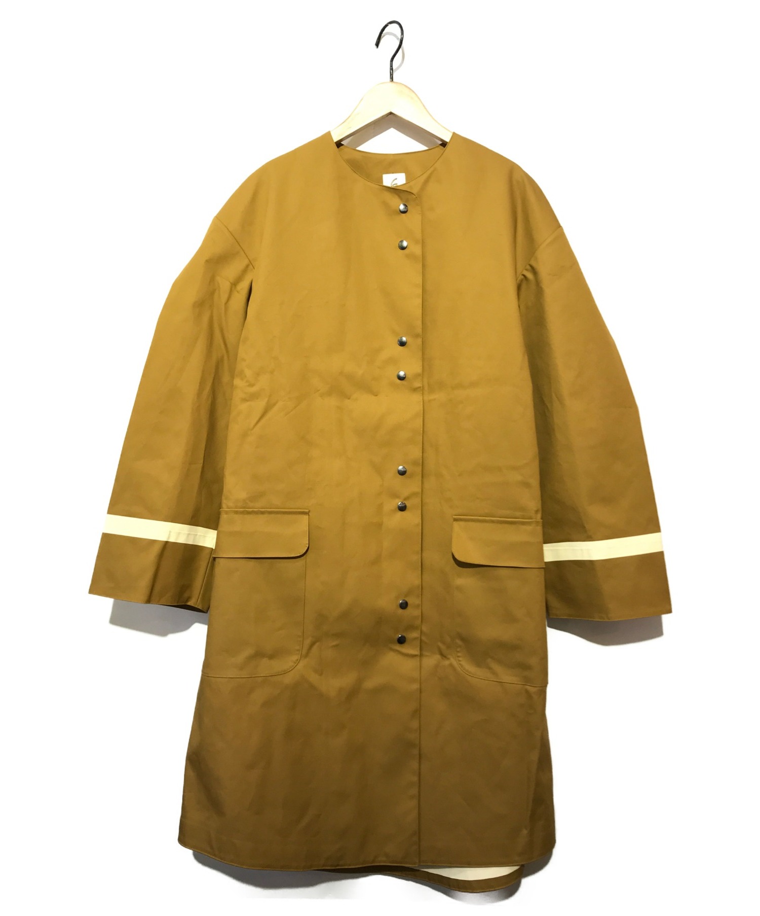 ジャケット/アウター＜6(ROKU)＞RUBBER CLOTH COAT/コート 定価75,900