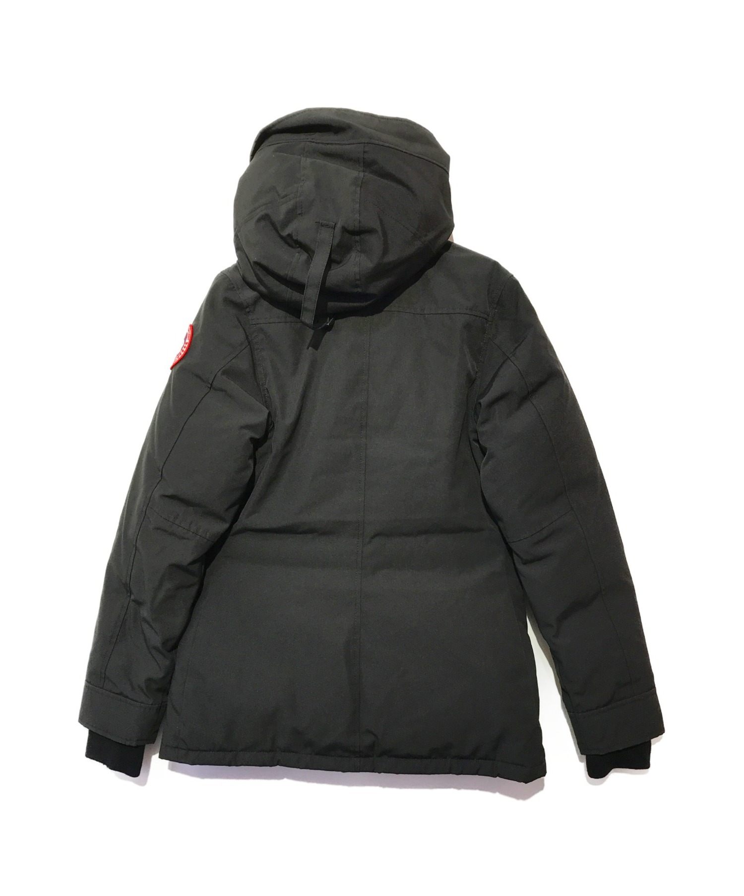 CANADA GOOSE (カナダグース) ダウンジャケット ブラック サイズ:XS RIDEAU PARKA サザビーリーグ　3800L